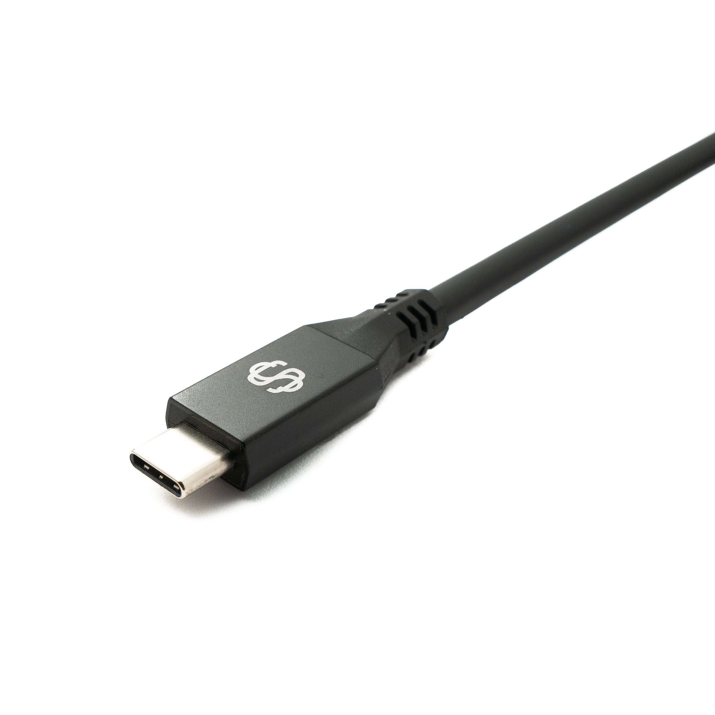 SYSTEM-S USB4 USB 150 cm Kabel Typ C Stecker zu Stecker 40 Gbit/s 240 W USB 4.0 Kabel