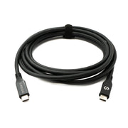 SYSTEM-S USB4 USB 3 m Kabel Typ C Stecker zu Stecker 40 Gbit/s 240 W USB 4.0 Kabel