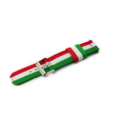 SYSTEM-S Armband 20 mm aus Nylon für Samsung Galaxy Watch 4 Smartwatch in Bunt