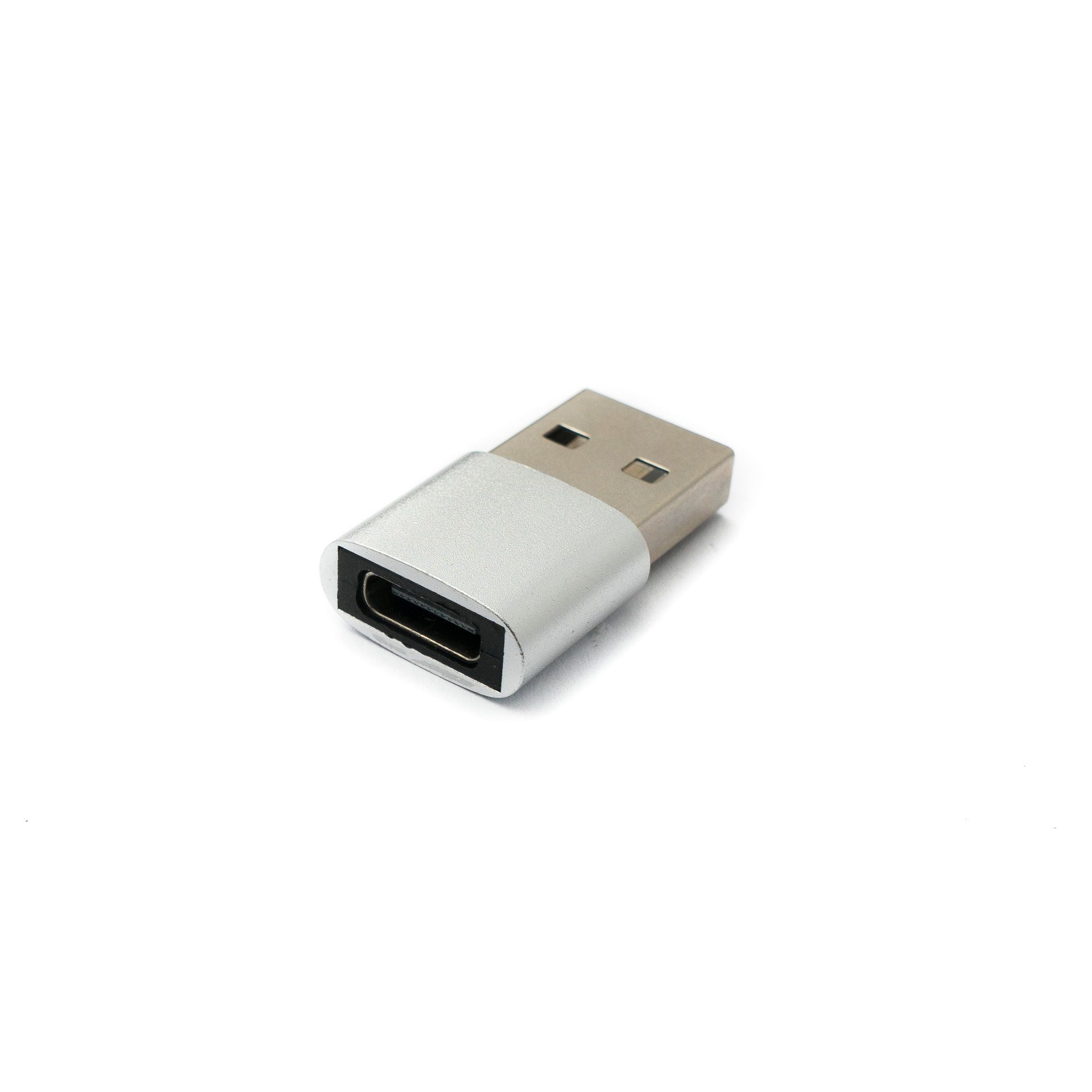 USB 3.1 Typ C Buchse Zu Typ A Stecker Adapter Anthrazit Kompakt Für Computer Laptop