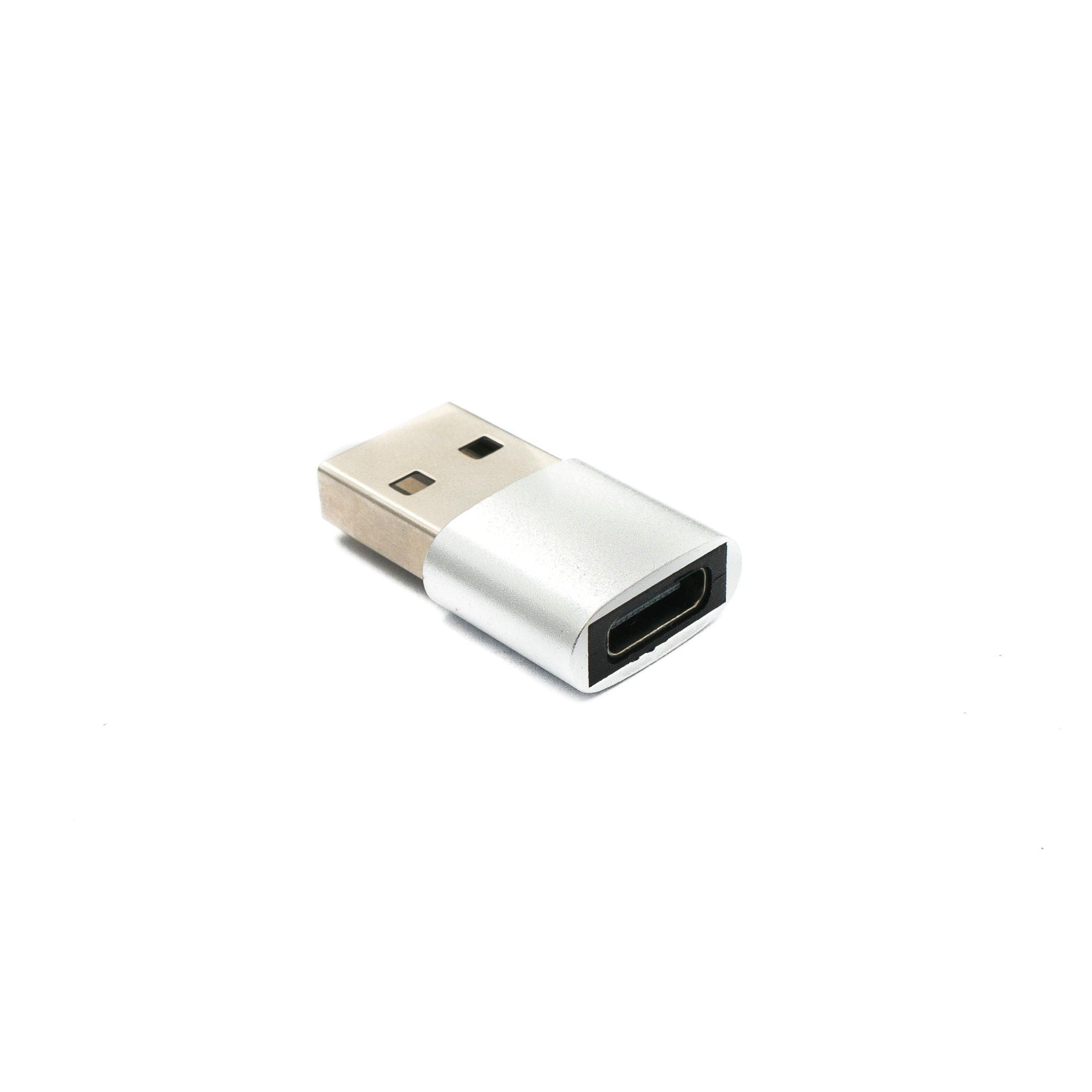 USB 3.1 Typ C Buchse Zu Typ A Stecker Adapter Anthrazit Kompakt Für Computer Laptop