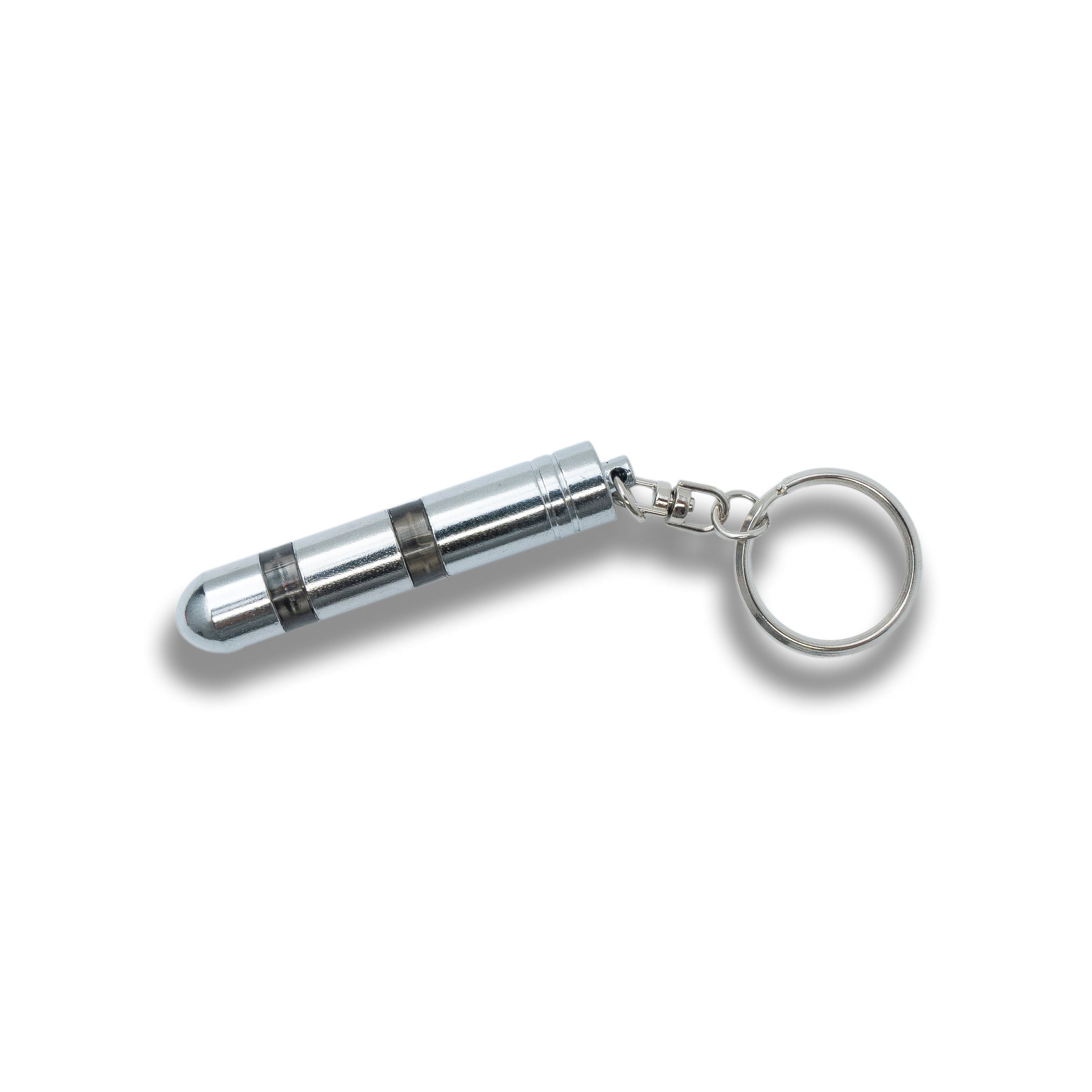 SYSTEM-S Auto Anti Statik Schlüsselanhänger Spannung Entlader in Schwarz