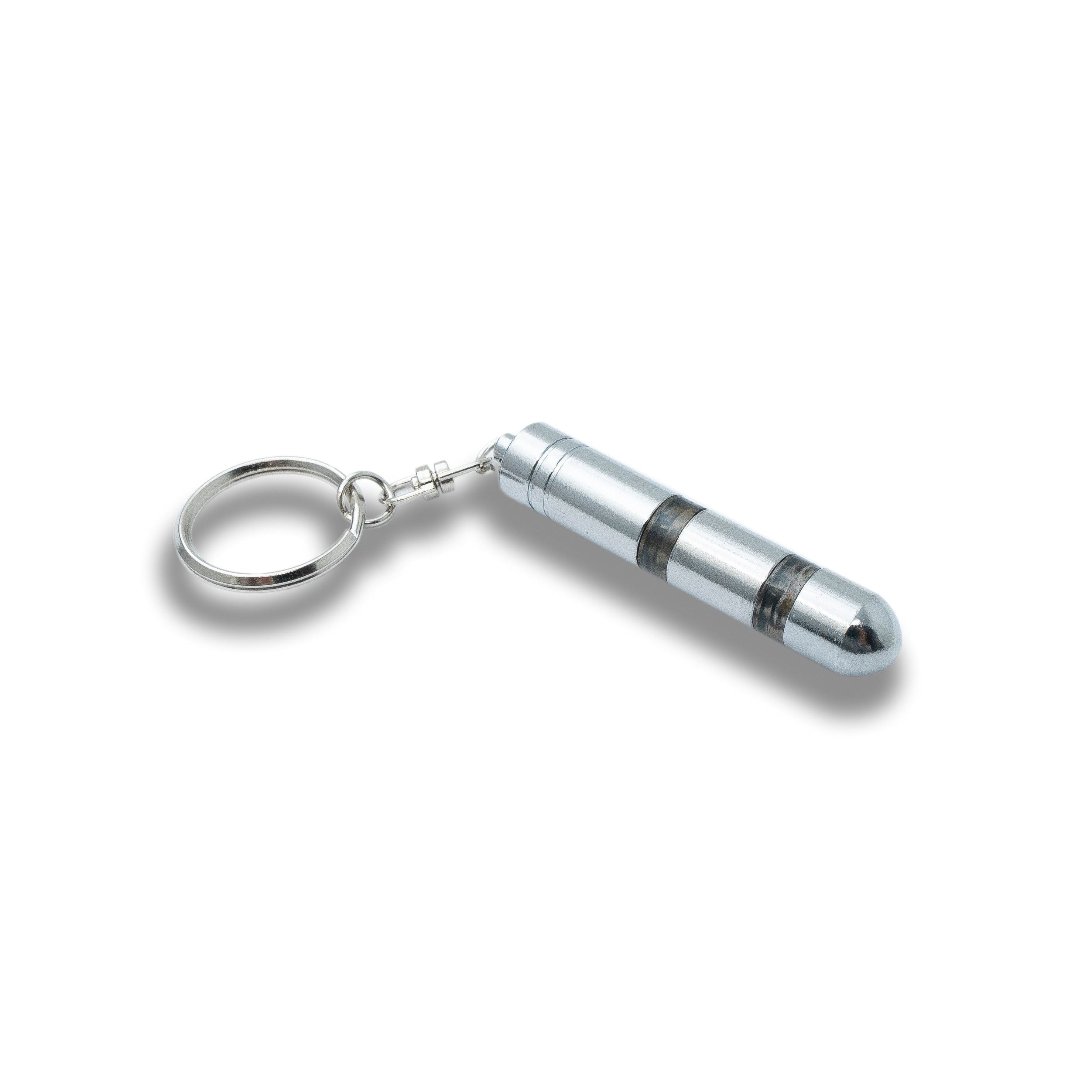 SYSTEM-S Auto Anti Statik Schlüsselanhänger Spannung Entlader in Schwarz