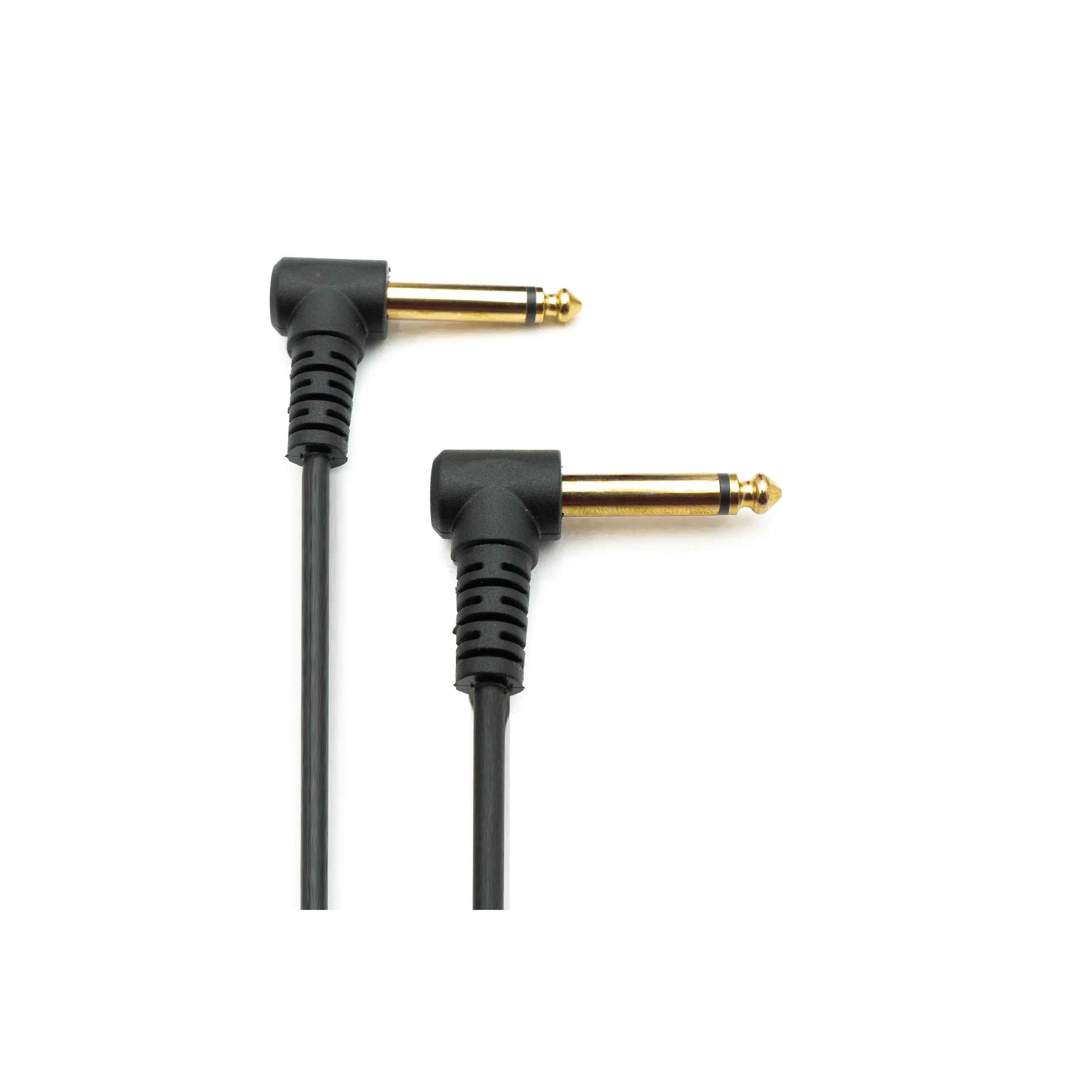 Audio Y Kabel 150 cm 6,35 mm Stereo AUX Klinke Winkel Stecker Ideal Für Mischpulte