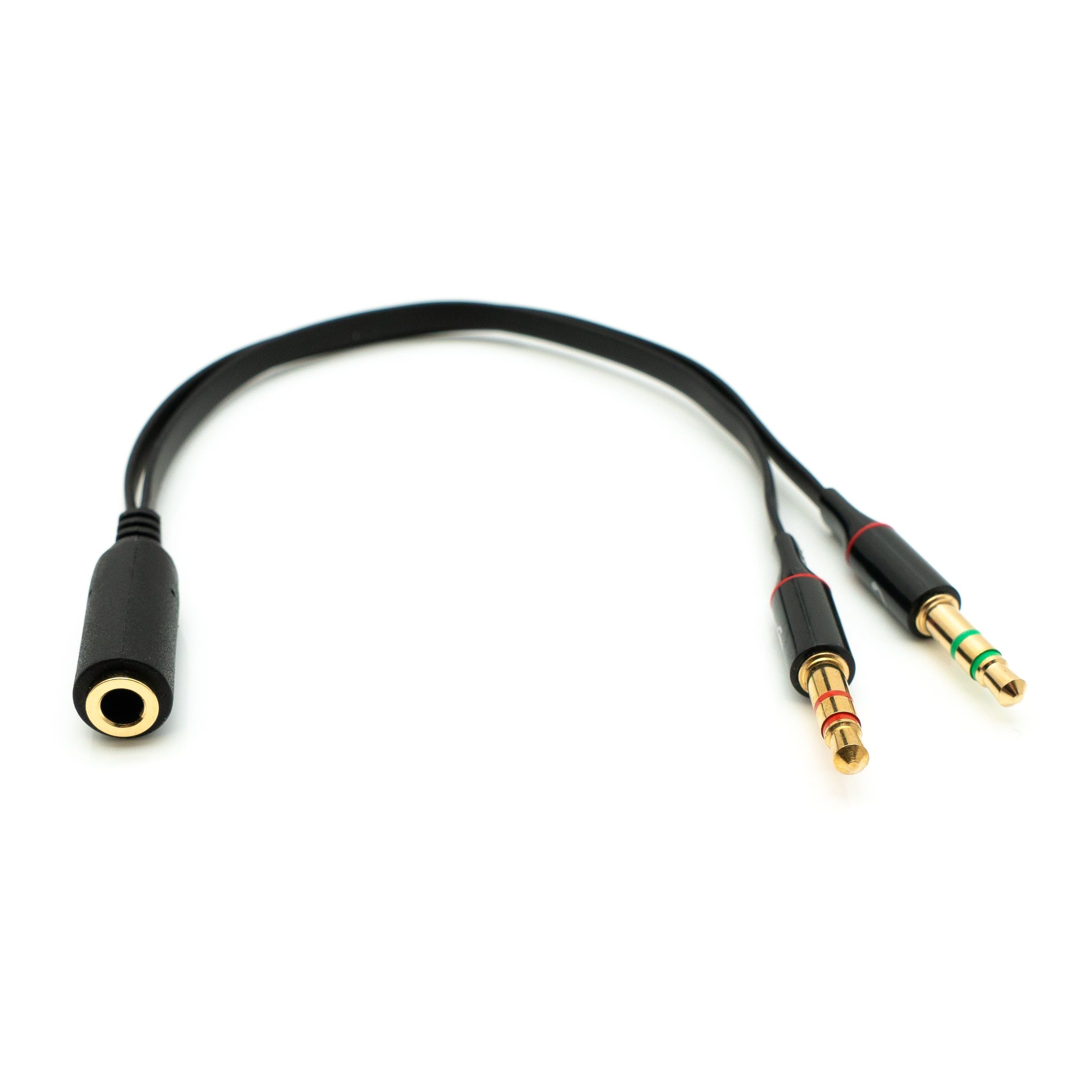 SYSTEMS Audio Y Kabel Aufteilung Stereo Und Mikrofon Signale Von 3,5 mm Klinke Auf Zwei Stecker