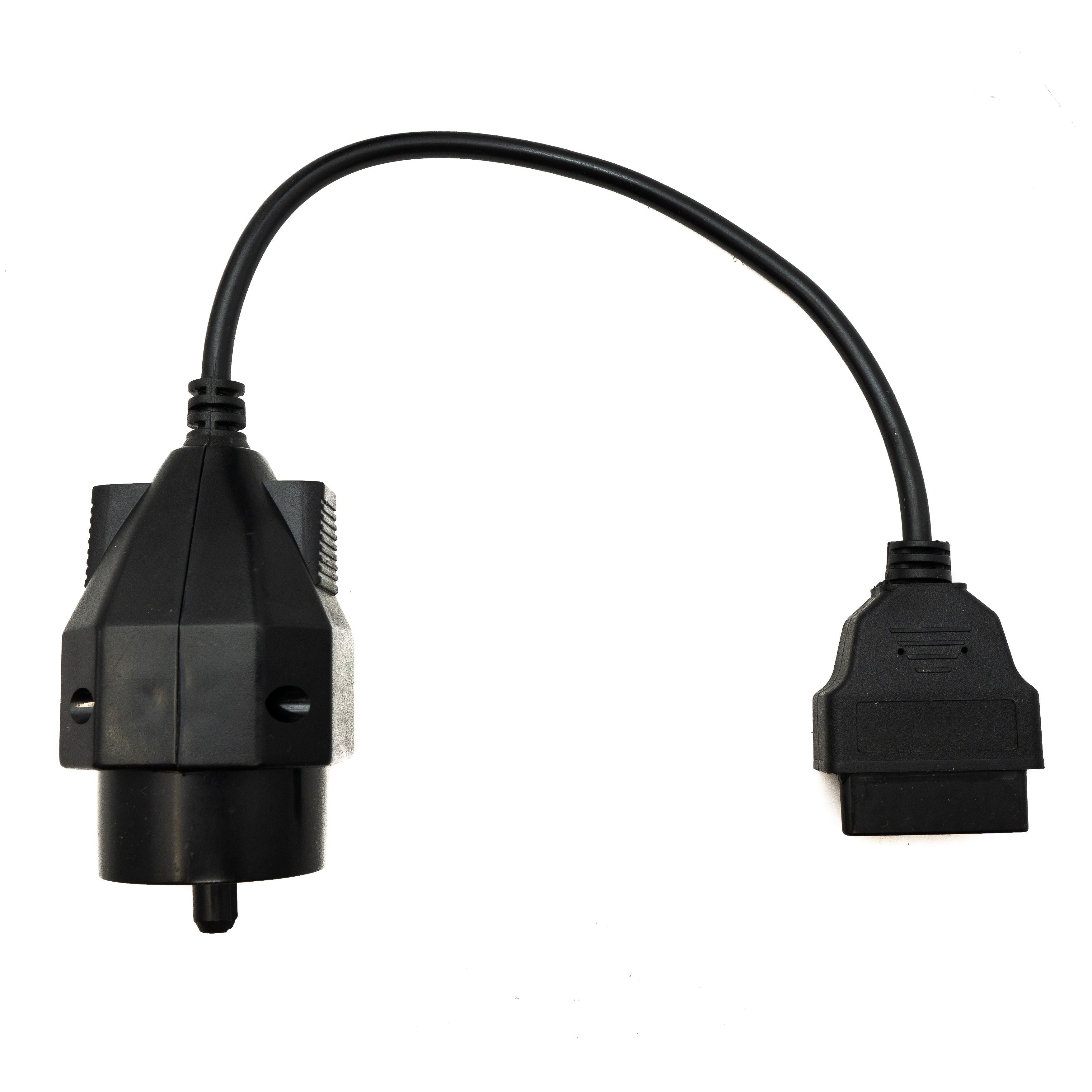 OBD Kabel 35 cm BMW 20pin OBD2 Anschluss Diagnosekabel Schwarz Für Fahrzeugdiagnose