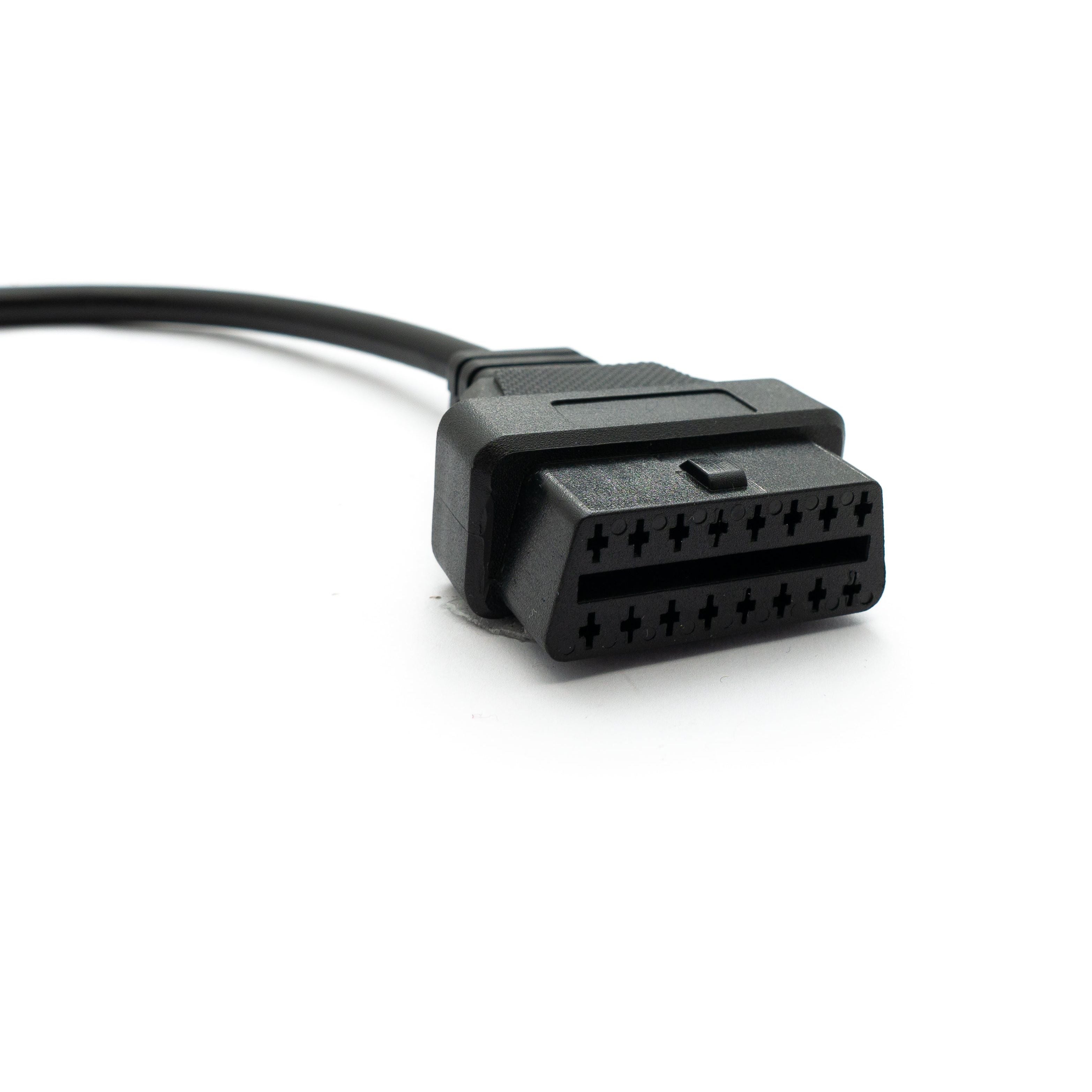 System S OBD Kabel 30 Cm Honda 3 Pin OBD2 Buchse Schwarz Diagnosekabel Für Auto Premium