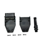 OBD2 Adapter 16-Pin Anschlusskabel Schwarz Für Auto Diagnose Und Fahrzeugdiagnose