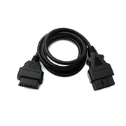 SYSTEM-S OBD Kabel 150 cm OBD 2 16pin J1962M Stecker zu J1962F Buchse für Auto Diagnose