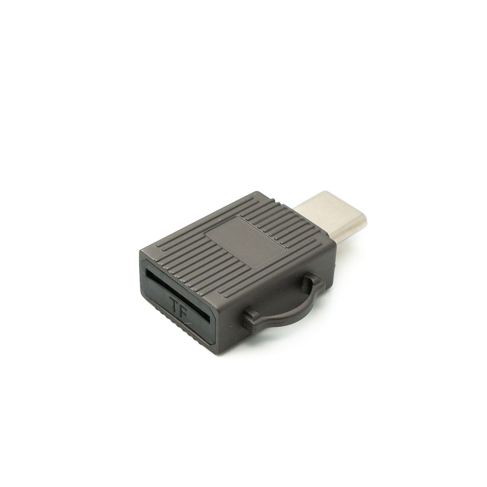 USB C MicroSD Kartenlesegerät Grau Mit Schnellem Datentransfer Für SDXC Karten Kompakt