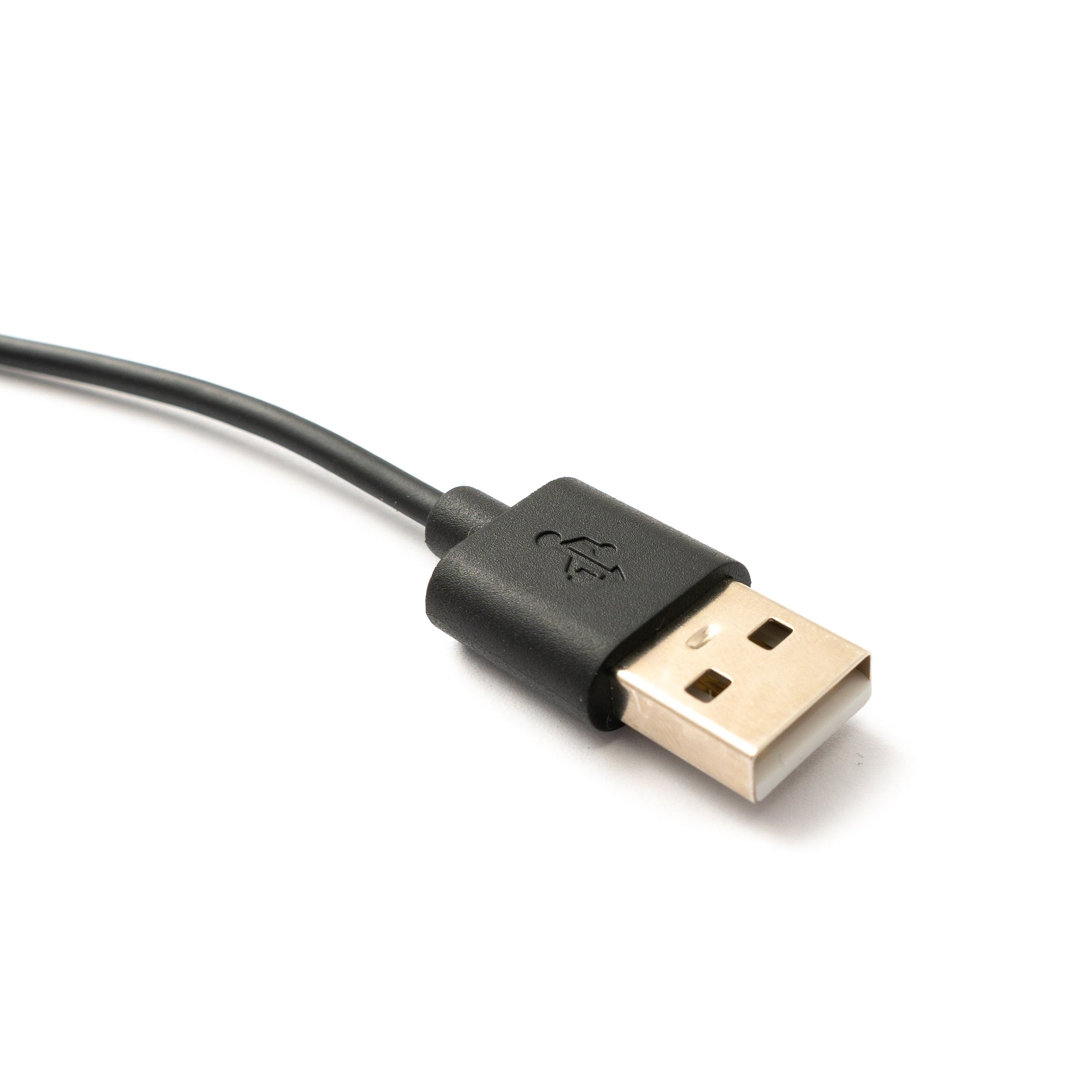 SYSTEM-S USB 2.0 Kabel 100 cm Ladestation für Realme Watch 2 Pro 2 Smartwatch in Schwarz