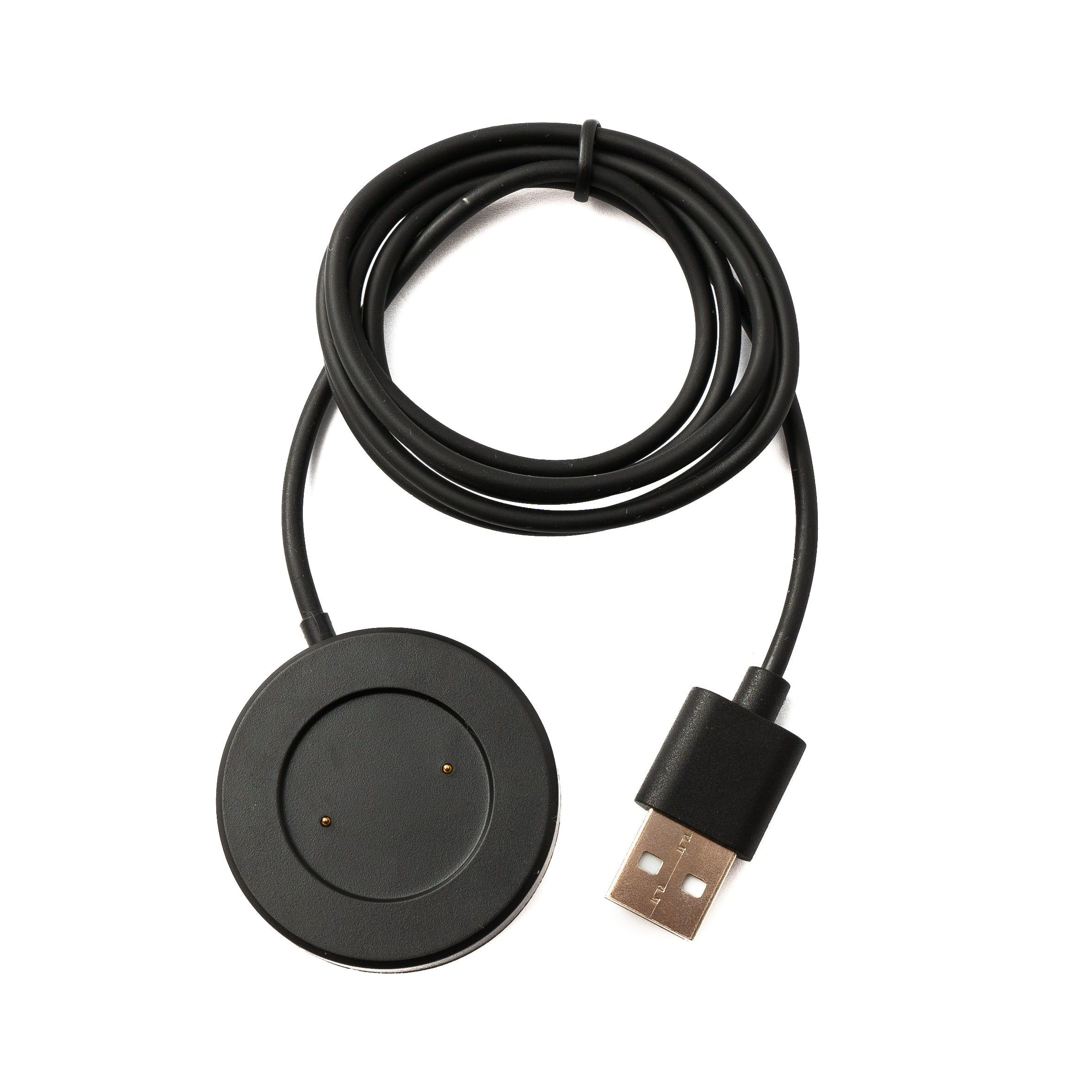 Magnetische USB 2.0 Ladestation Kabel 100 cm Für Realme Watch S RMA207 Schwarz Kompatibel