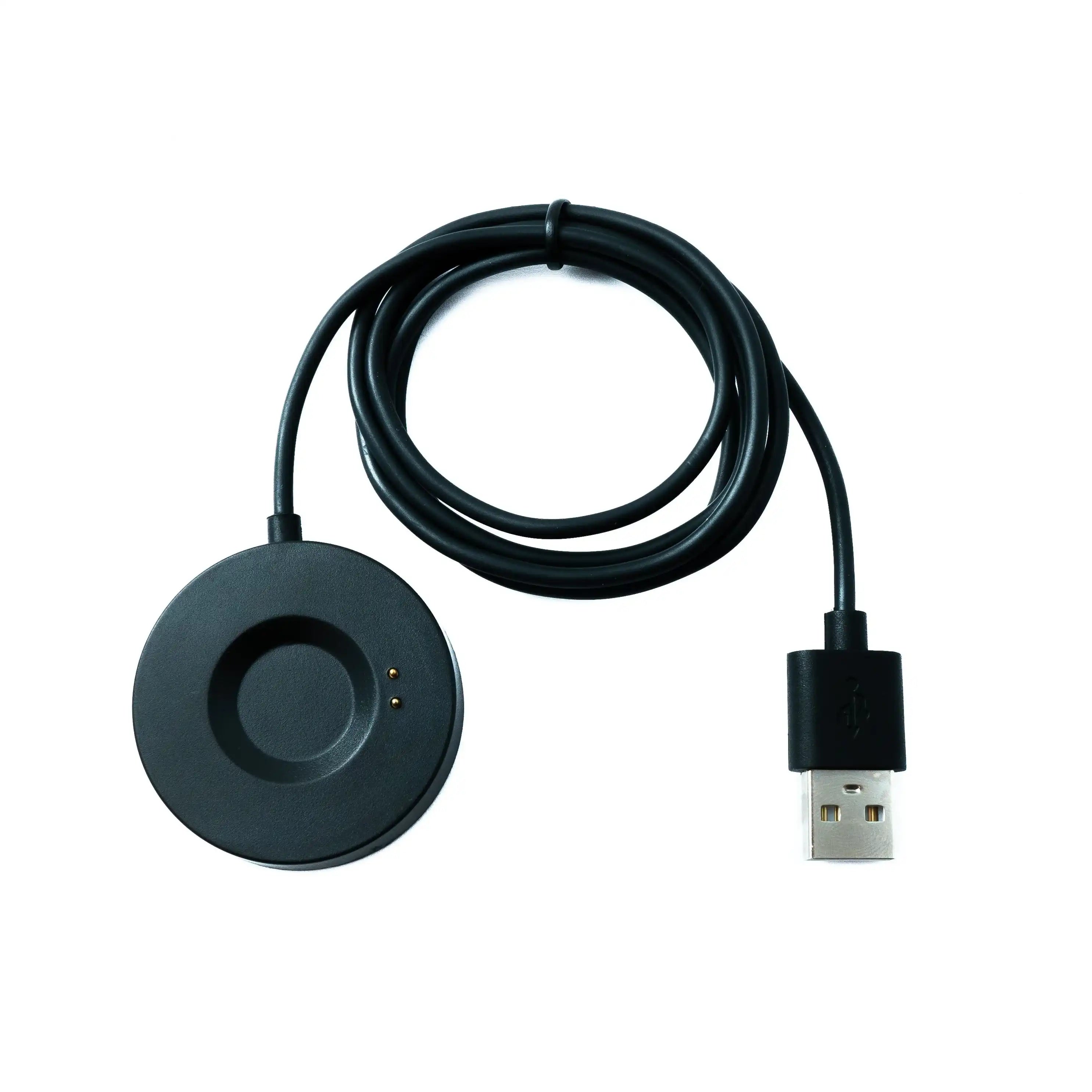 SYSTEM-S USB 2.0 Kabel 100 cm Ladestation für Realme Watch S Pro RMA186 in Schwarz