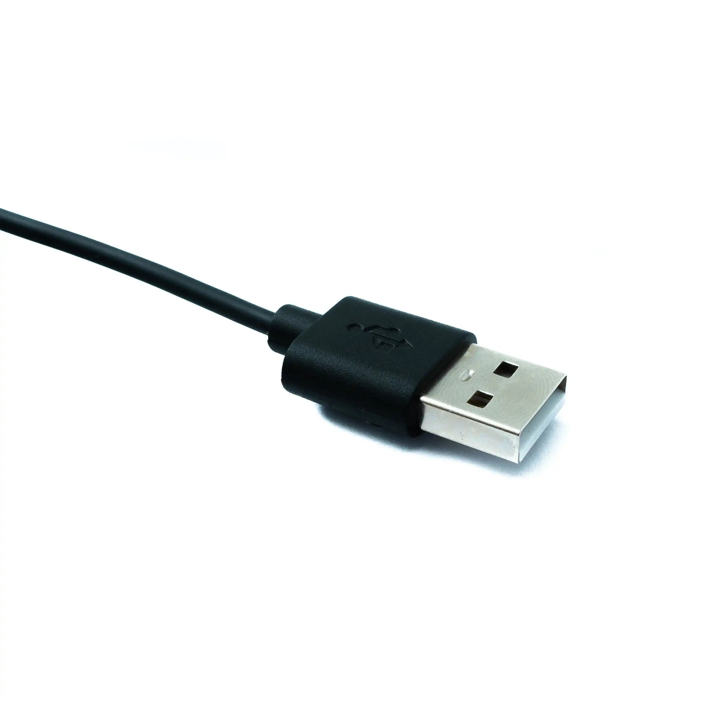 SYSTEM-S USB 2.0 Kabel 100 cm Ladestation für Realme Watch S Pro RMA186 in Schwarz