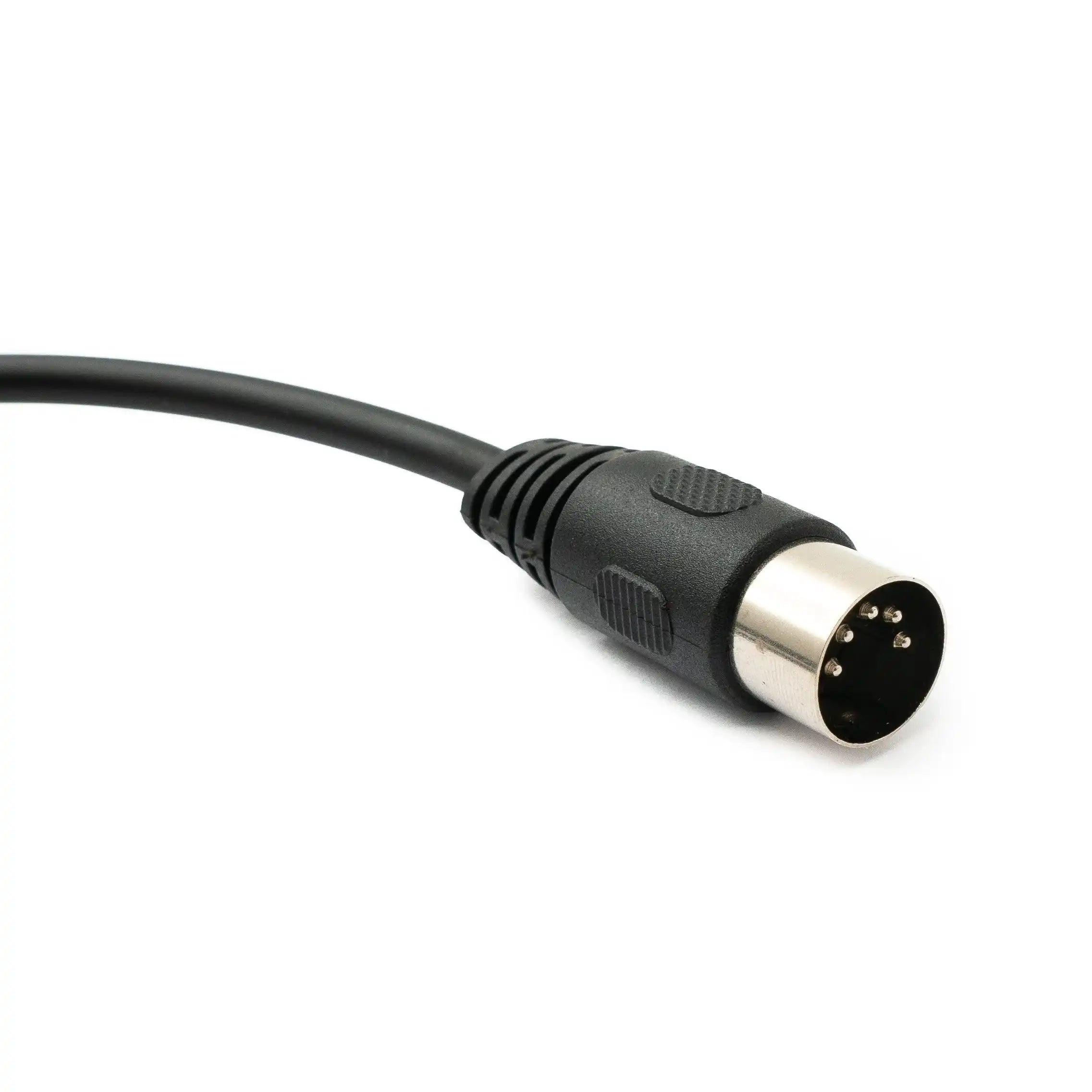 System S Audio Kabel XLR 3polig Stecker Zu DIN 5polig Stecker Schwarz 50 cm Kabellänge