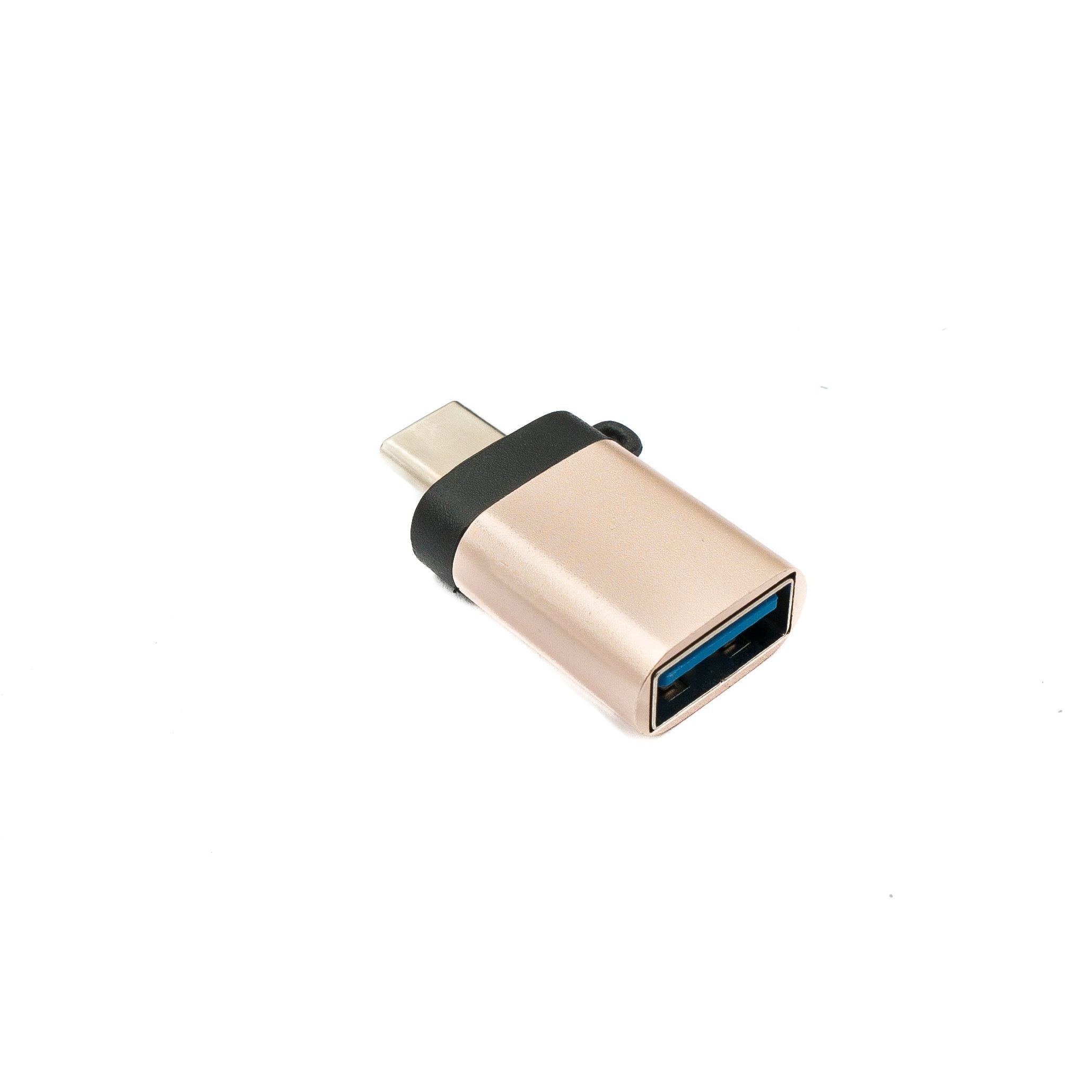 System S USB C Zu USB A Adapter USB 3.1 SuperSpeed 5 Gbps Rosa Gelb Mit Schlaufe