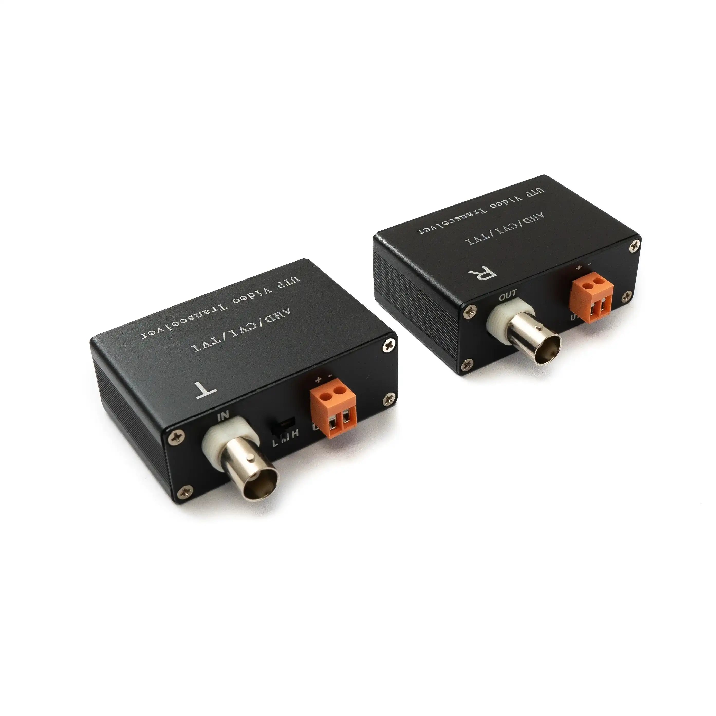 75 Ohm Transceiver Set BNC Zu Cat5E Cat6 Video Für AHD TVI CVI PAL NTSC CCTV Anwendungen