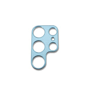 Aluminium Blaue Kameralinsen Abdeckung Passgenau Für Samsung Galaxy S22 Ultra Robuster Kratzschutz