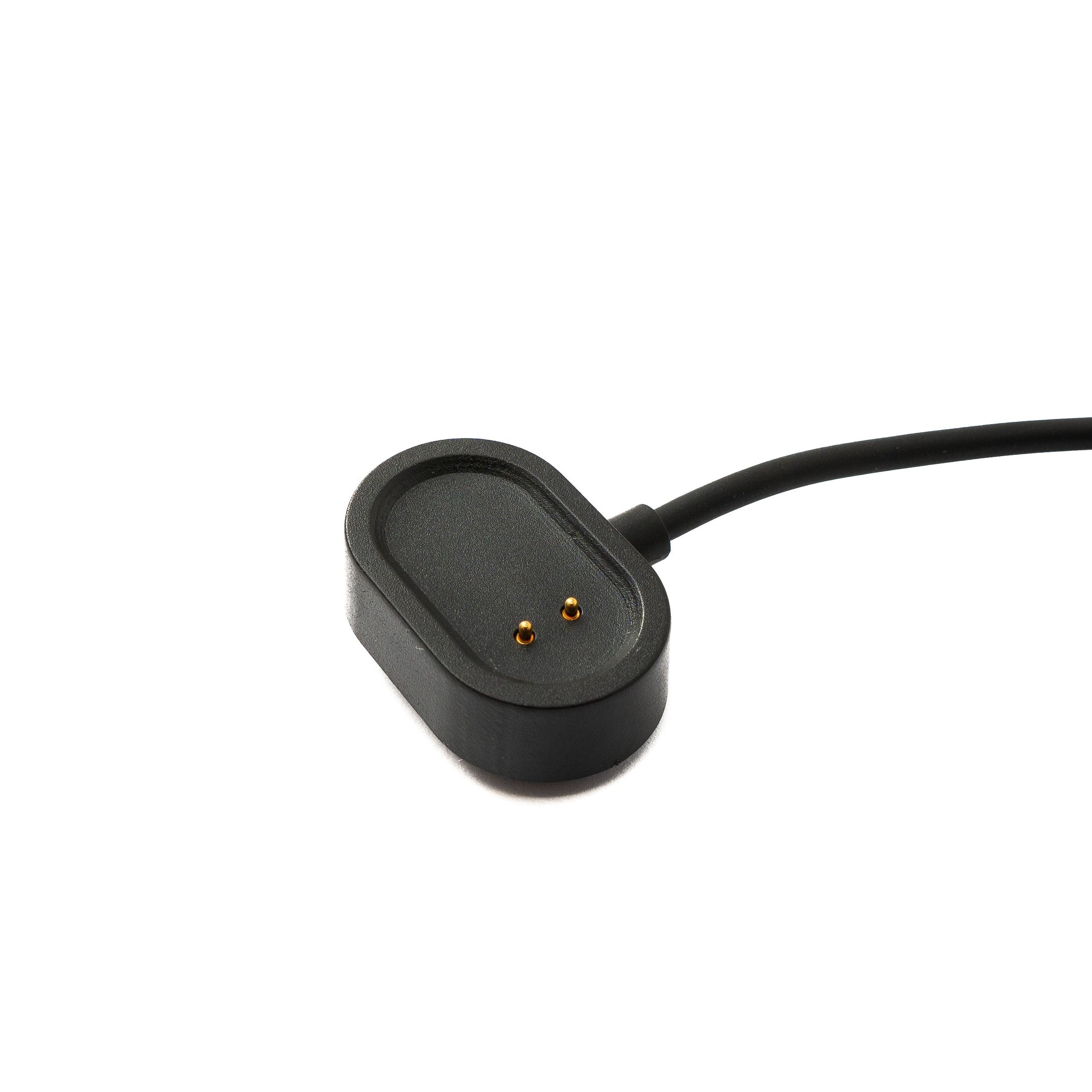 SYSTEM-S USB 2.0 Kabel 100 cm Ladestation für Realme Band 2 Smartwatch in Schwarz