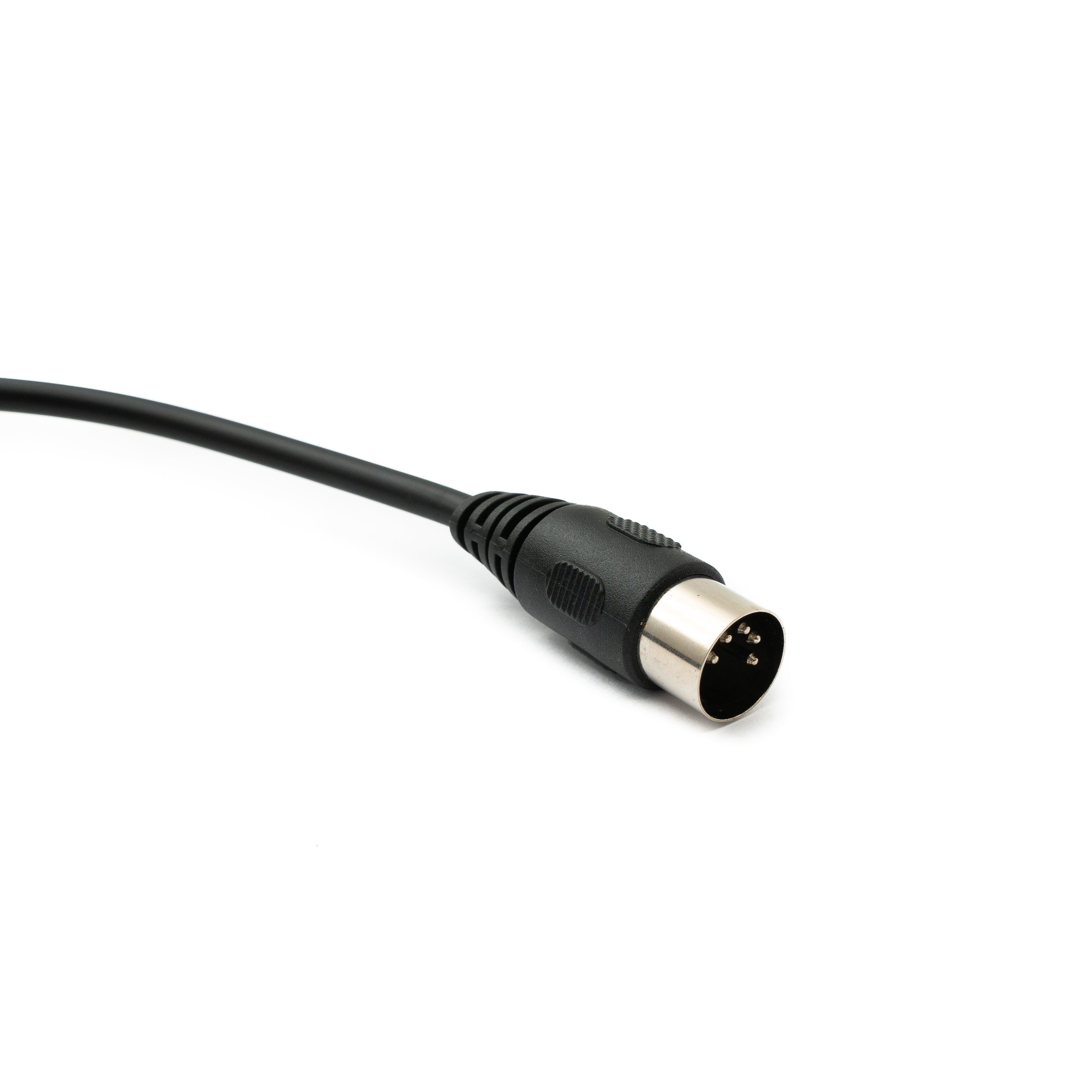 XLR 3-Polig Stecker Zu DIN 5-Polig Kabel 150 Cm Schwarz Systemhaus Zakaria Für Studio Bühne DJ-Setup