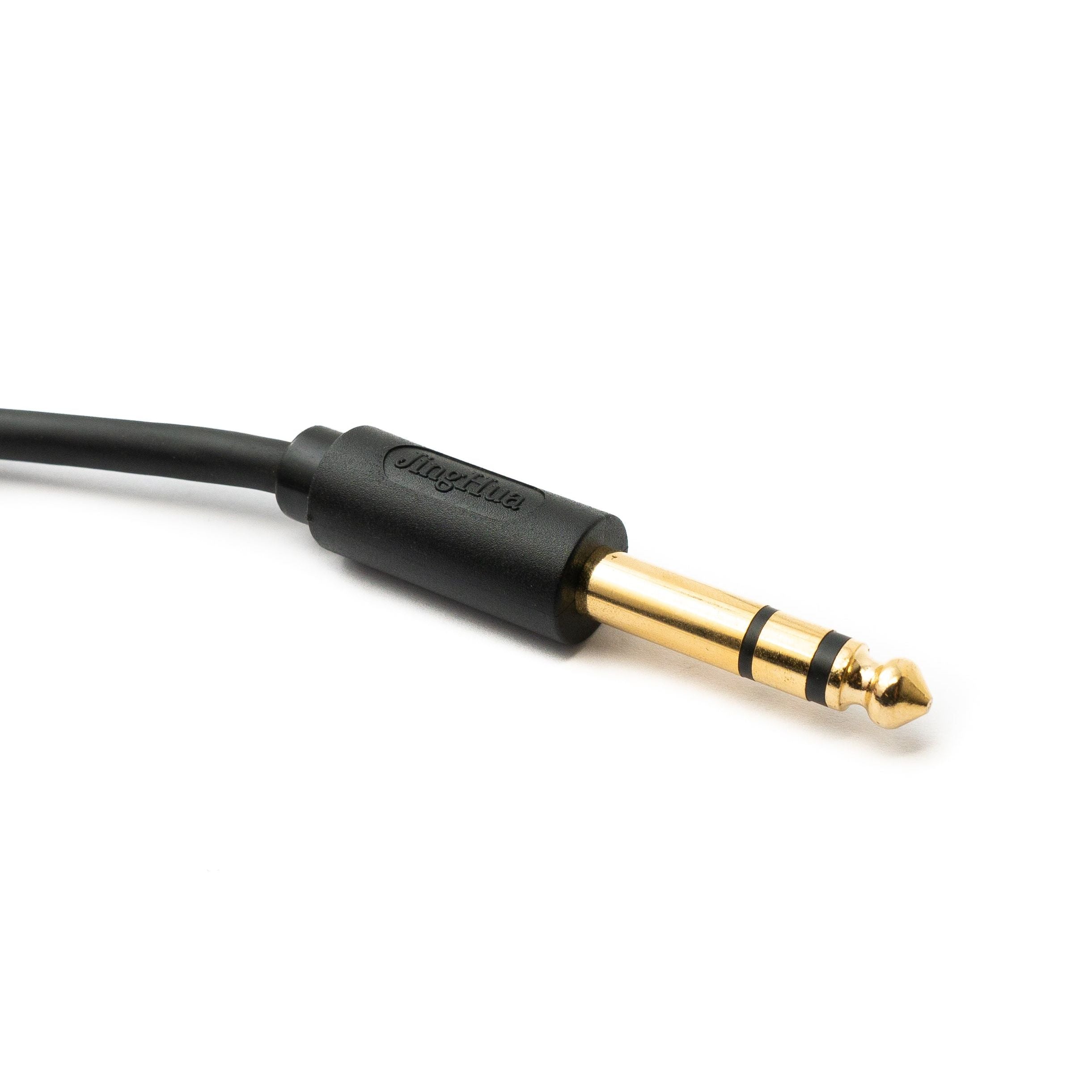 SYSTEM-S Audio Kabel 3 m XLR 3 polig Buchse zu 6.35 mm Klinke Stecker AUX