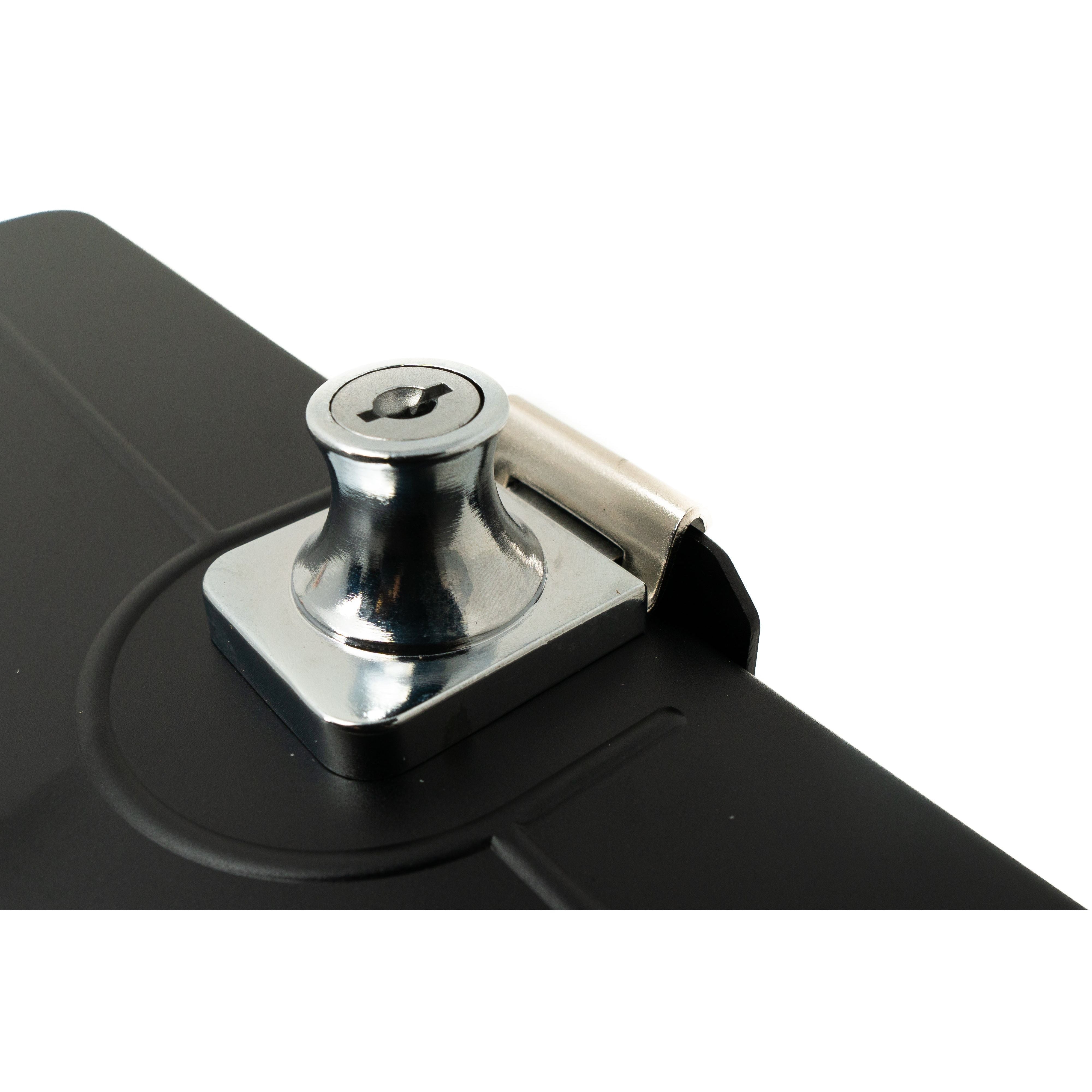 SYSTEM-S Tischständer - Abschließbare 360 Grad Halterung Für Microsoft Surface Pro 9 10 11 13.0 Zoll, Höhenverstellbar