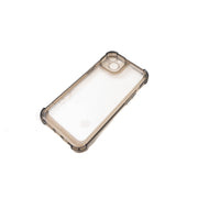 SYSTEM-S Schutzhülle stoßfest aus TPU in Schwarz Transparent Hülle für iPhone 14 Plus