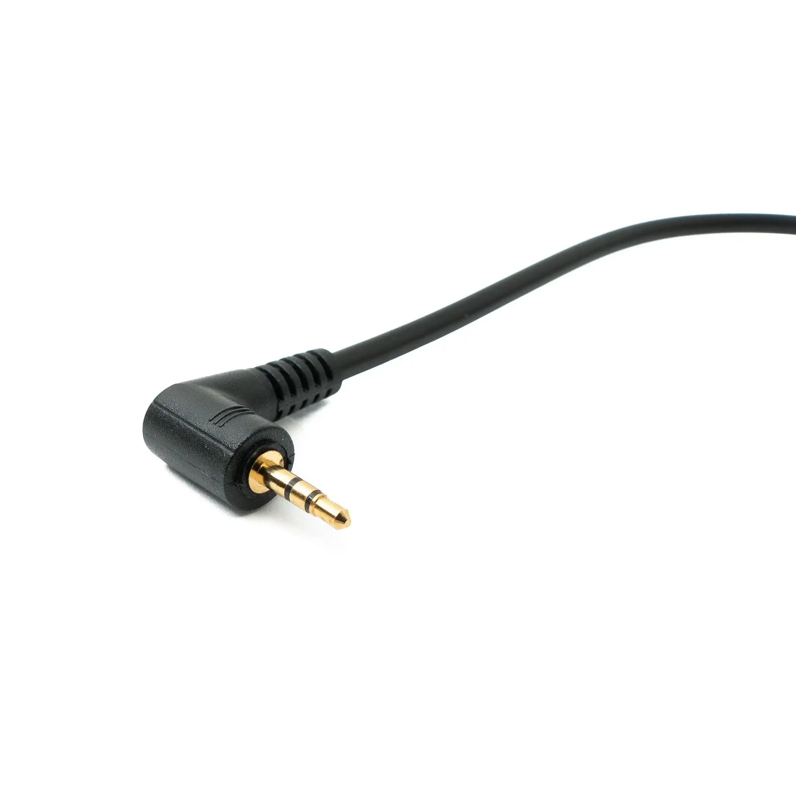 Audio Kabel Winkel Adapter 20 Cm 2,5 Mm Auf 3,5 Mm Klinke Schwarz Für AUX Geräte