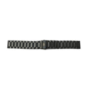 Metallarmband 20 Mm Schwarz Für Samsung Galaxy Watch 4 Smartwatch Stilvoll Und Robust
