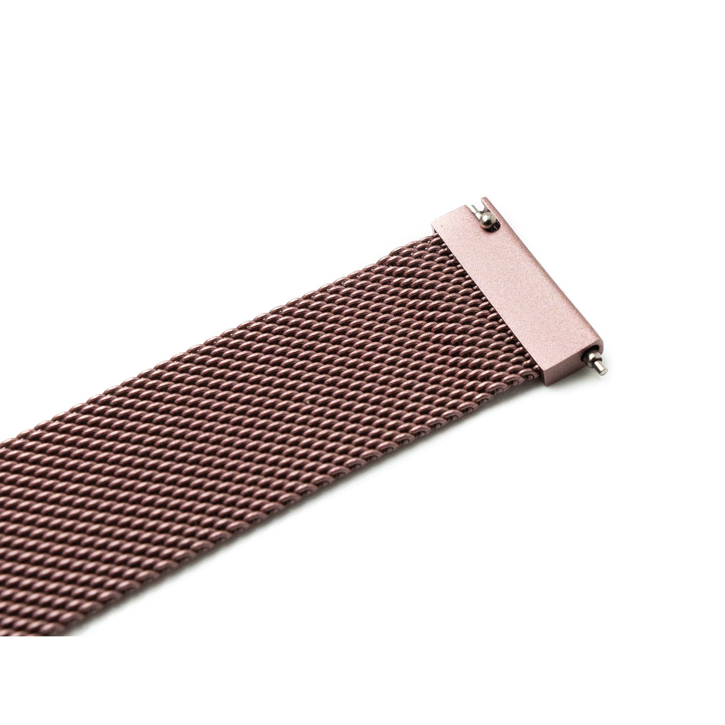 Milanaise Armband Rosa 20 mm Metallband Für Huawei Watch Smartwatch Elegantes Accessoire