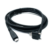 USB 3.1 Gen 2 Kabel Typ C 2 m Panelmontage Winkelstecker Zu Stecker 10 Gbit pro Sekunde 100W