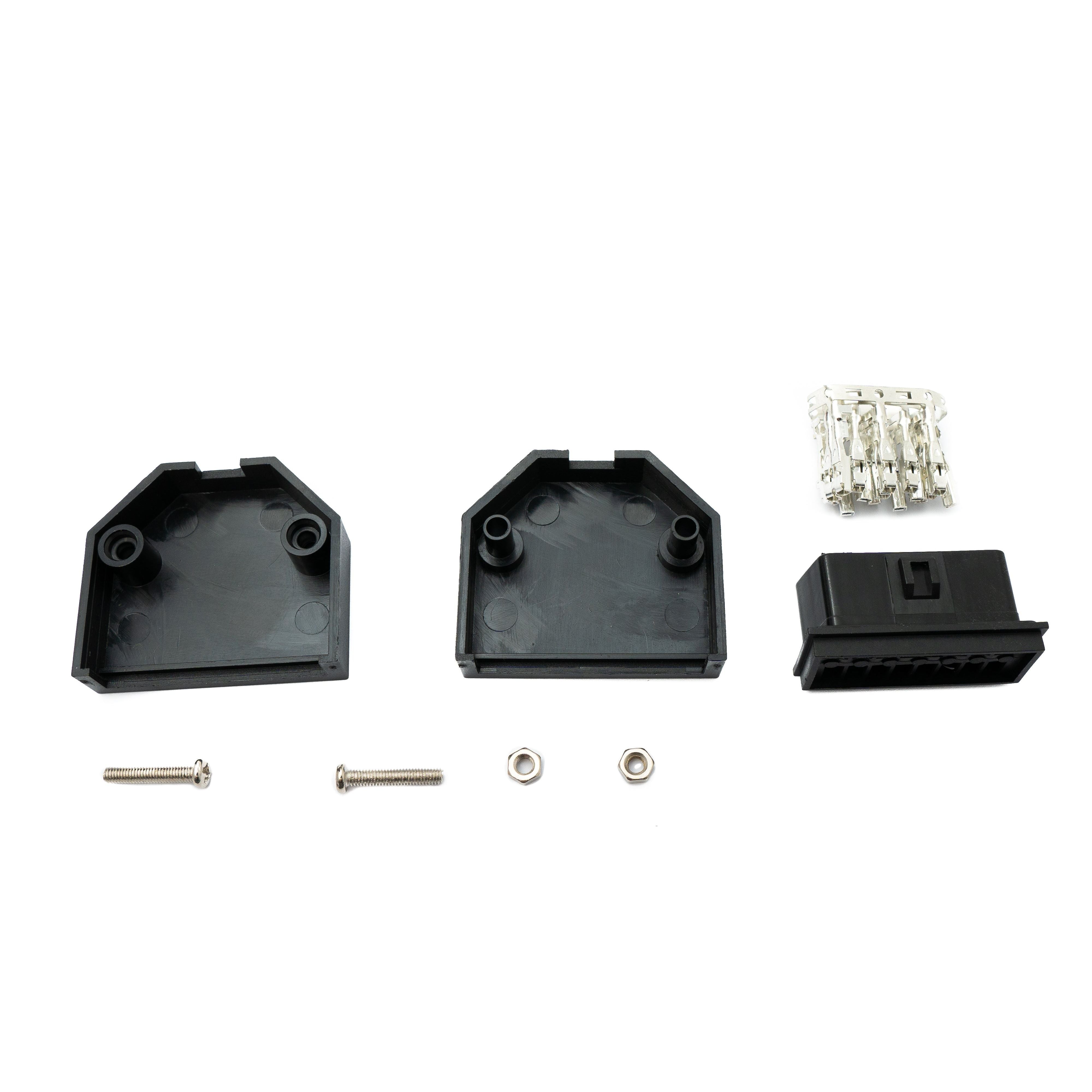 OBD2 OBD Adapter Mit 16 Pin Anschluss In Schwarz Für Auto Diagnose Kabel Komplett Set
