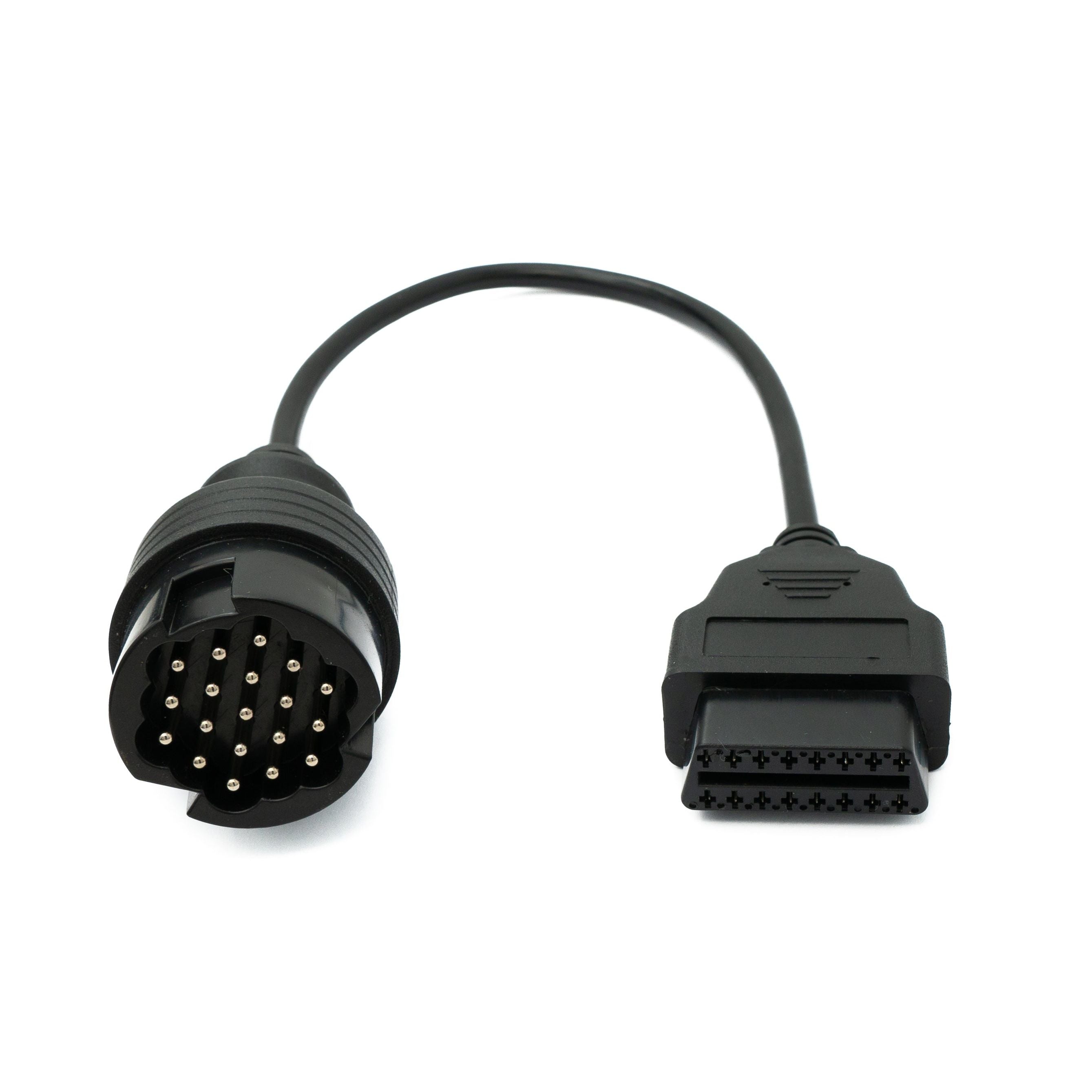 OBD Kabel 30 Cm OBD2 Buchse Porsche 19pin Schwarz Zur Fahrzeugdiagnose Und Fehlercodes
