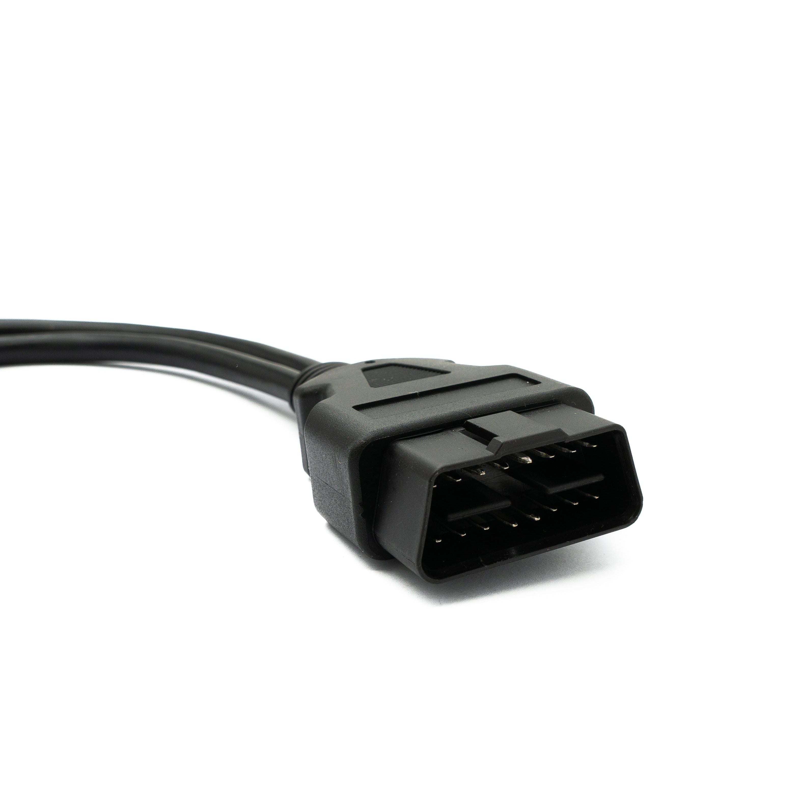 OBD Y Kabel 20 cm OBD2 16Pin J1962M Stecker Zu 2x J1962F Buchse Fahrzeugdiagnose