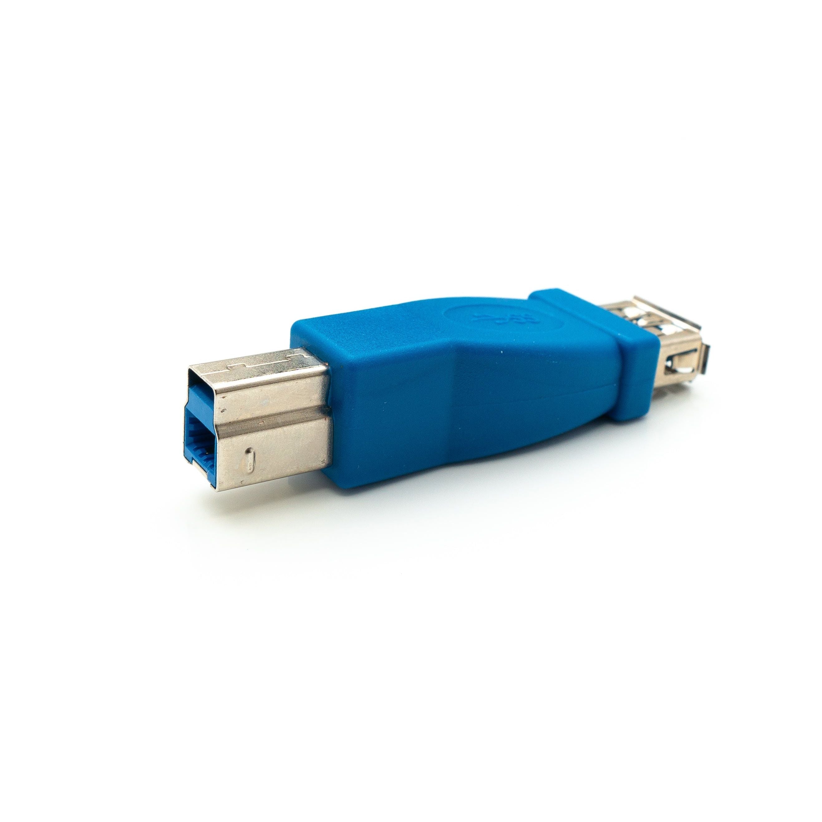 USB 3.0 Adapter Typ B Stecker Zu Typ A Buchse Blau Hohe Übertragungsgeschwindigkeit