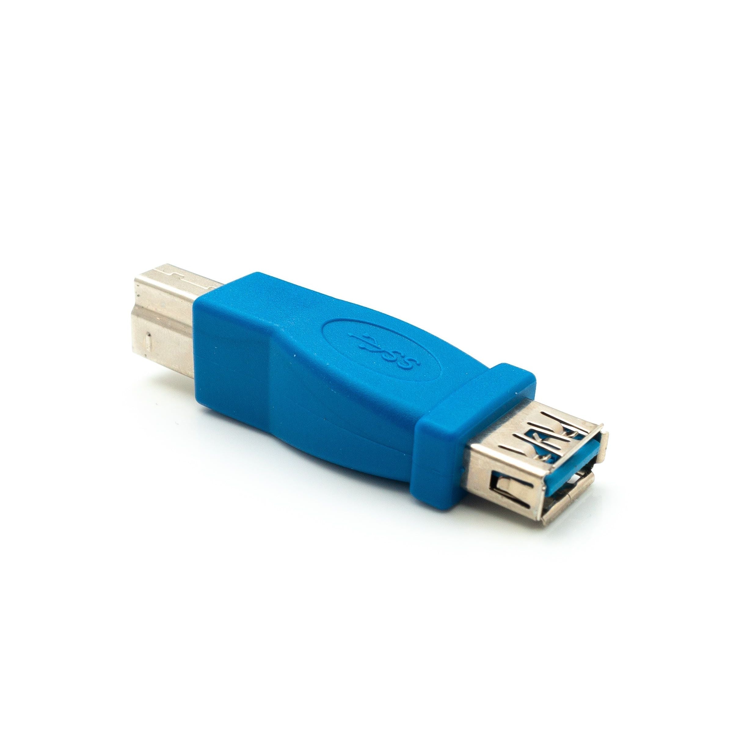 USB 3.0 Adapter Typ B Stecker Zu Typ A Buchse Blau Hohe Übertragungsgeschwindigkeit