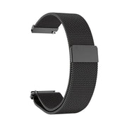Milanaise Armband 22 mm Edelstahl Schwarz Für Huawei Watch Smartwatch Mit Sicherheitsverschluss