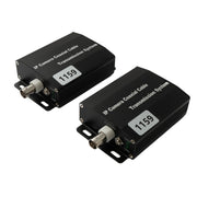 IP Transceiver Set Für Koaxialkabel BNC Anschluss Schwarz LAN RJ45 IP Kamera Übertragung
