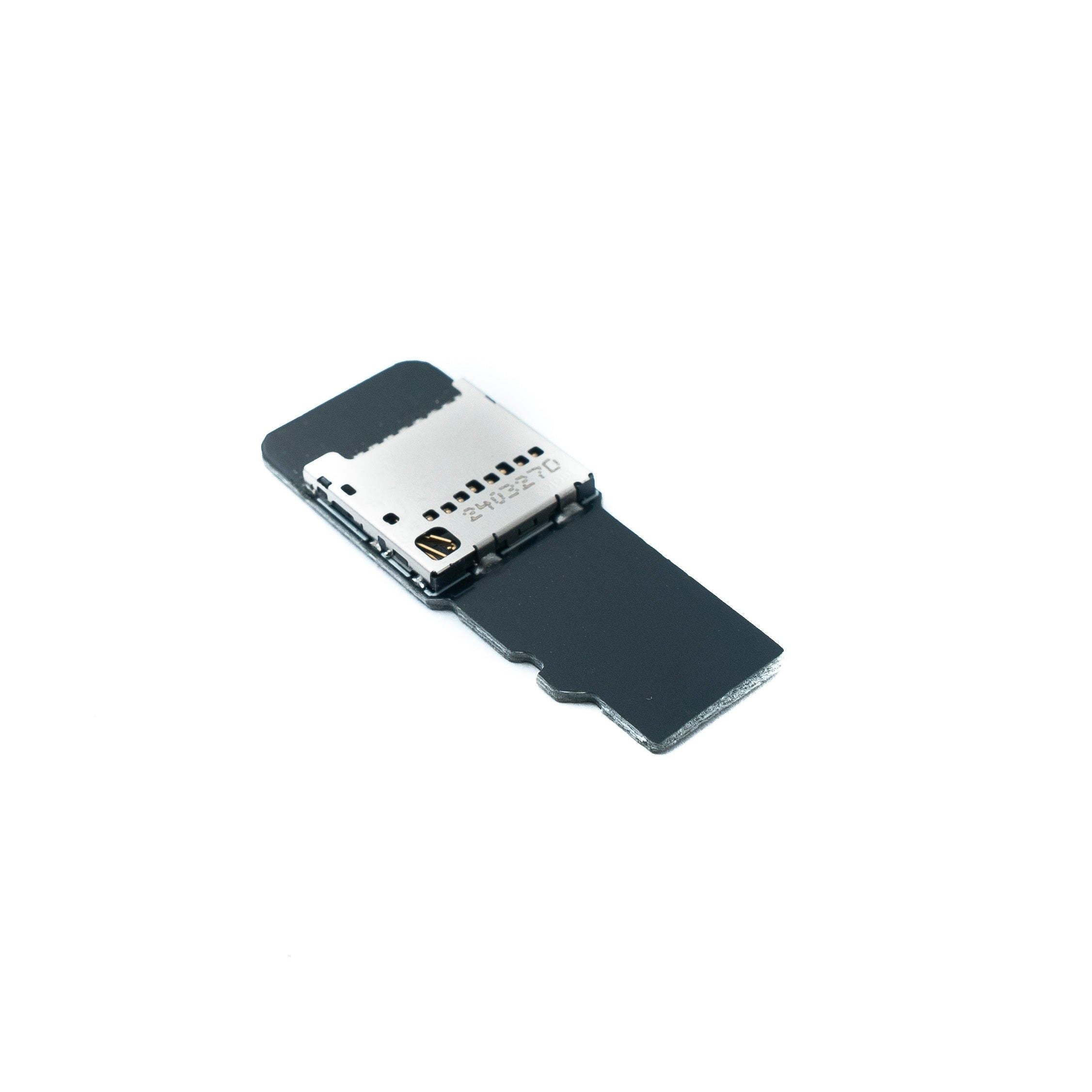 SYSTEM-S SD Karten Adapter Micro SD Stecker Zu Buchse Verlängerung Schwarz - Kompatibel Mit Micro SD Geräten