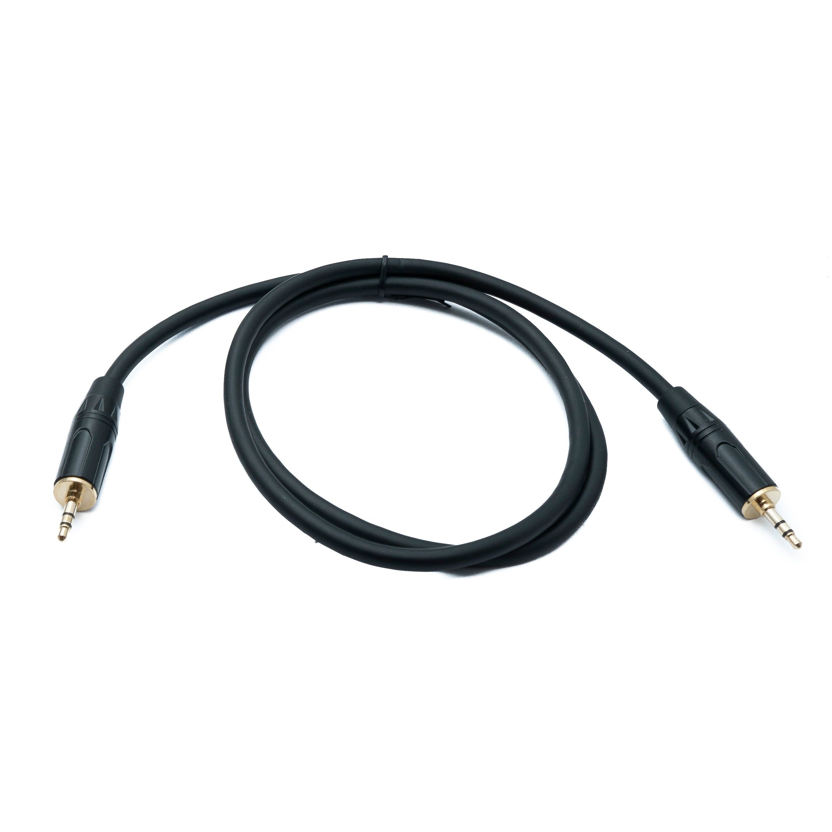 System S Audio Klinke Kabel 3,5 mm TRS 3Polig Zu Stecker Hochwertige Klangverbindung 105 cm