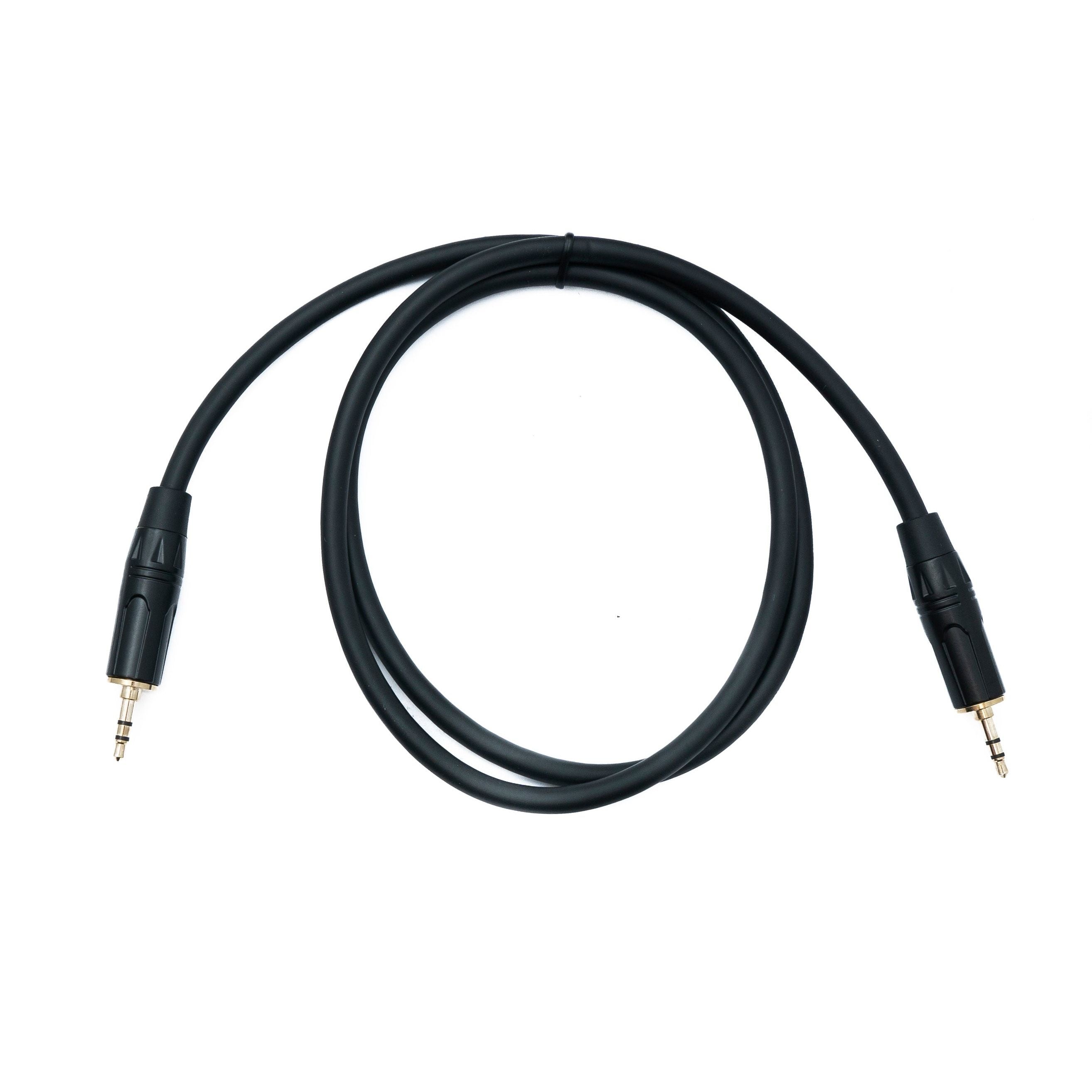 System S Audio Klinke Kabel 3,5 mm TRS 3Polig Zu Stecker Hochwertige Klangverbindung 105 cm