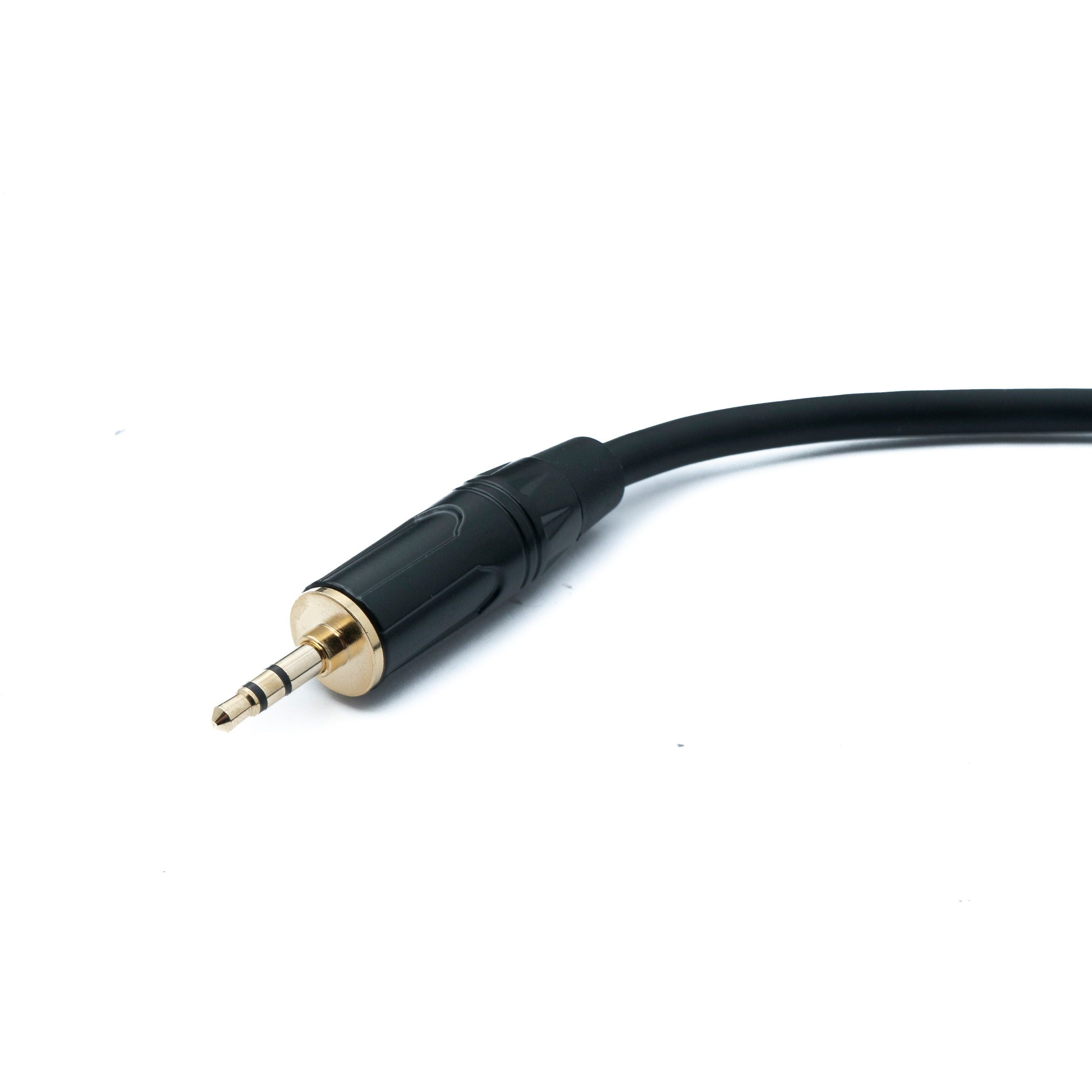 System S Audio Klinke Kabel 3,5 mm TRS 3Polig Zu Stecker Hochwertige Klangverbindung 105 cm
