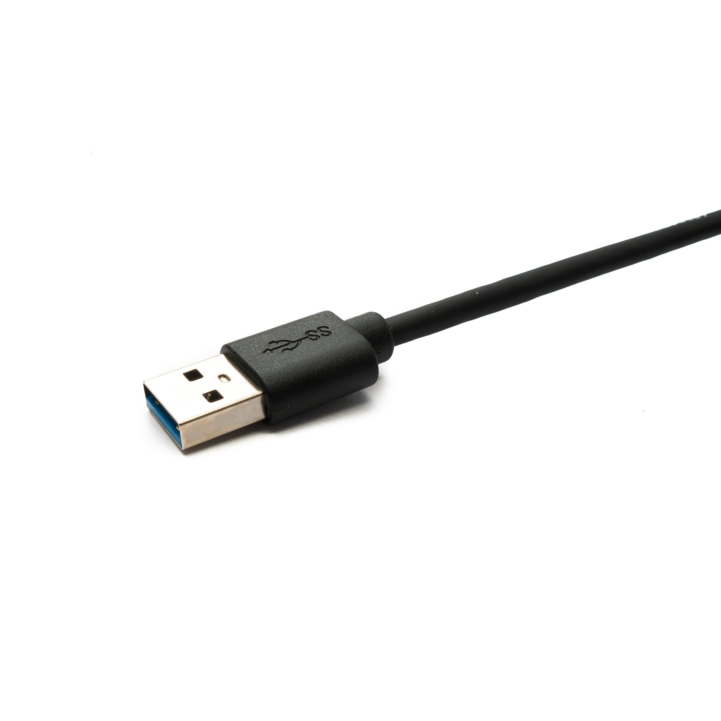 Systemhaus Zakaria USB 3.2 Gen 1 4 m Lang Typ C Zu Typ A Winkelstecker Schwarz Kabel