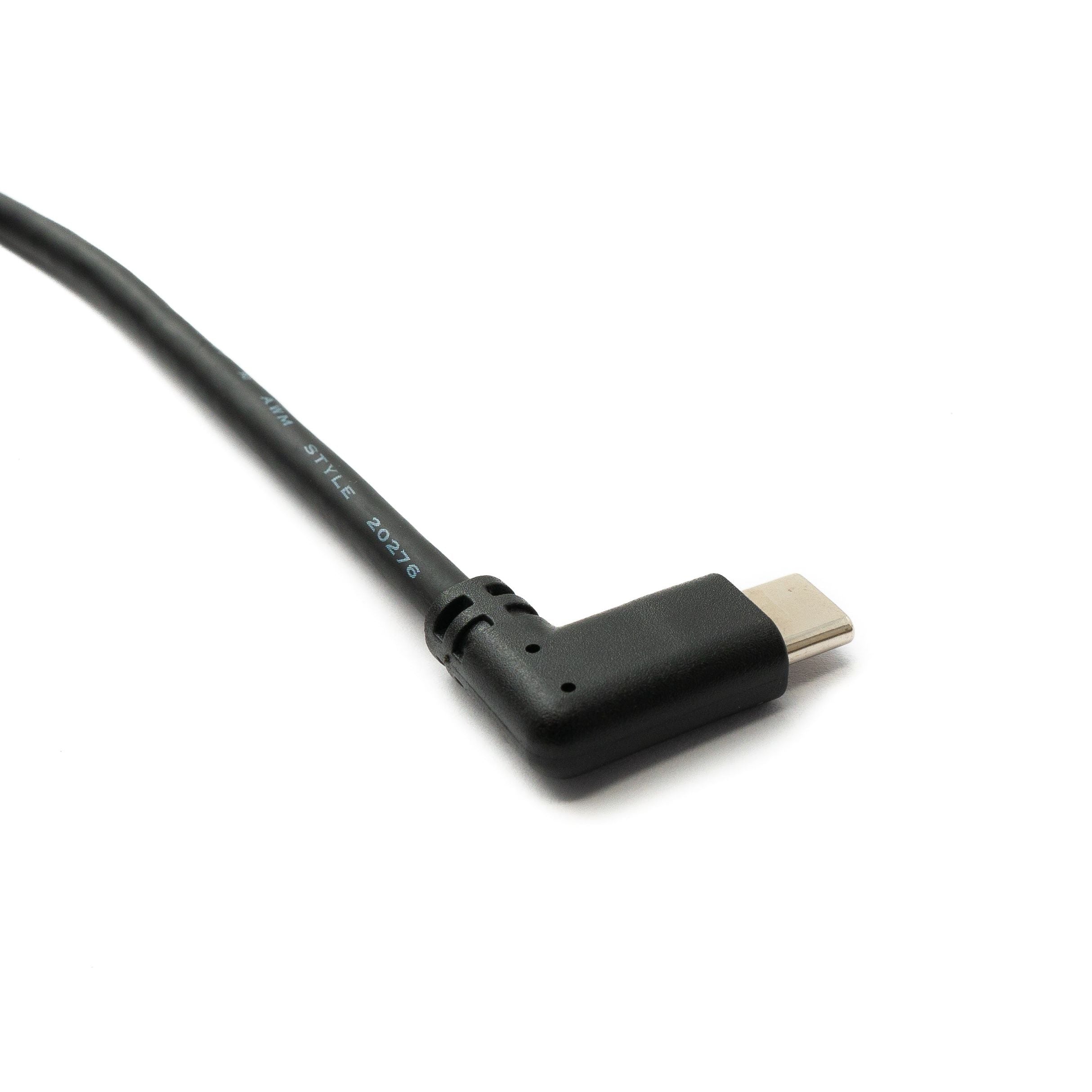Systemhaus Zakaria USB 3.2 Gen 1 4 m Lang Typ C Zu Typ A Winkelstecker Schwarz Kabel