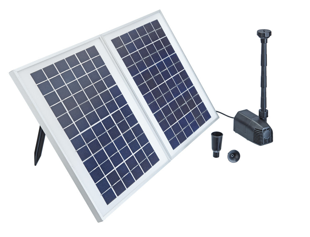 Pontec PondoSolar 1600 Solar-Wasserspielpumpen-Set