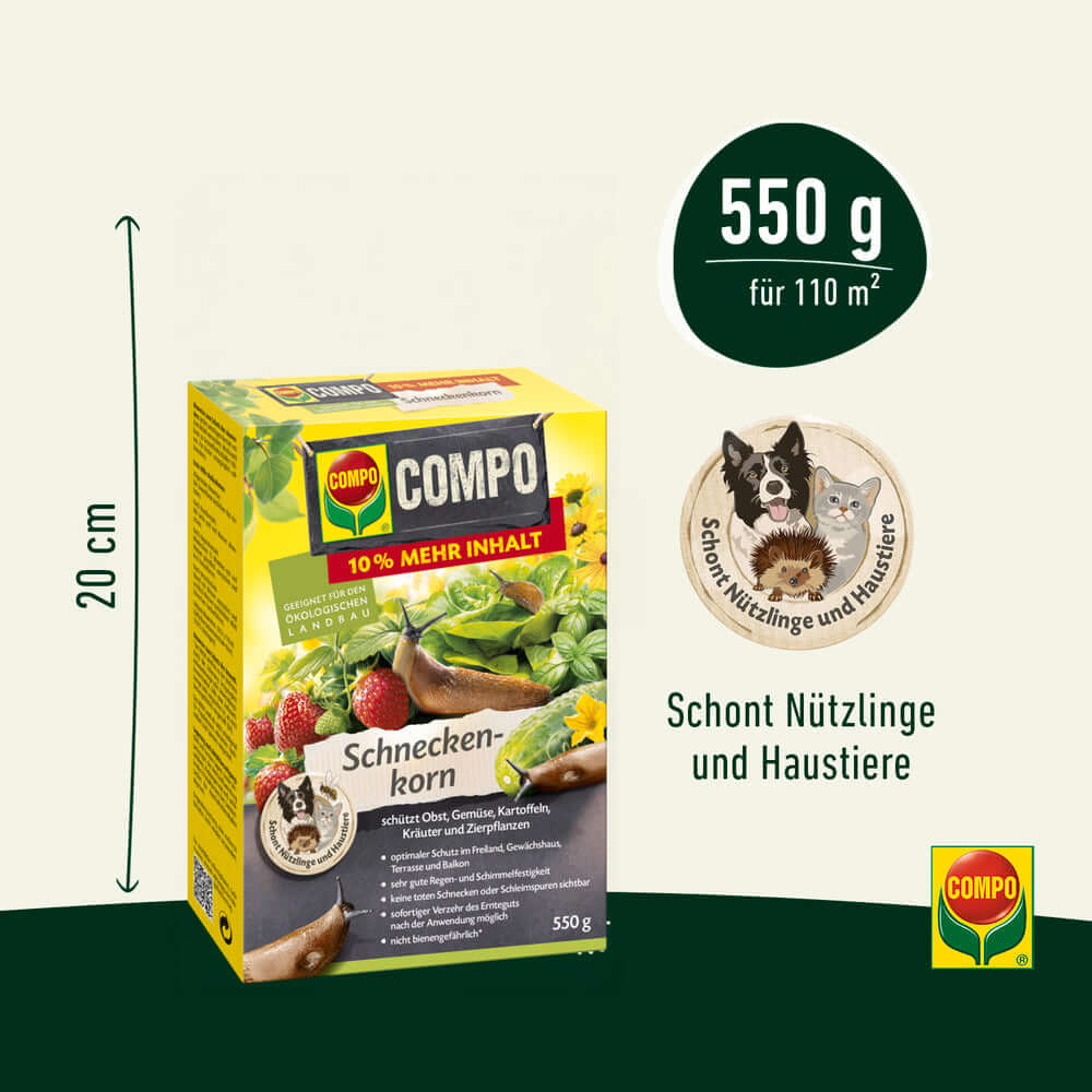COMPO Schneckenkorn gegen Nacktschnecken