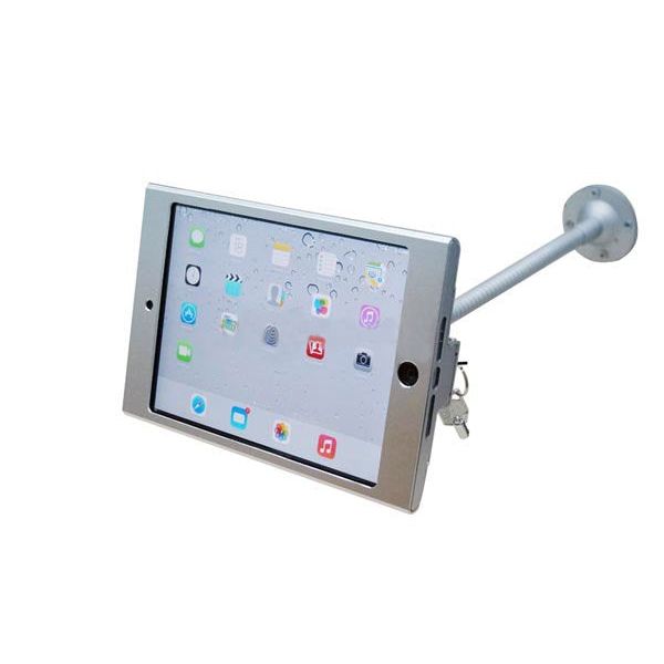 Abschließbare Schwanenhals Wandhalterung Für iPad Mini Mit Sicherheitsschloss Showroom