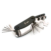 System-S 15 in 1 Multitool Reparaturset Werkzeug Kit Sechskant-schlüssel Stiftschlüssel Sechskantschlüssel Speichenschlüssel Kreuz- und Schlitzschraubenzieher