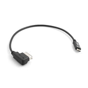 System-S KFZ Auto Media In AUX Flash Drive male zu USB 3.1 Type C male 30 cm für VW für Audi AMI MDI