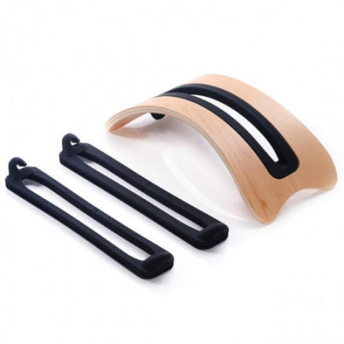 Echtholz Tischhalterung Für MacBook Air Aus Birke Mit Silikoneinlage Schützt Vor Kratzern